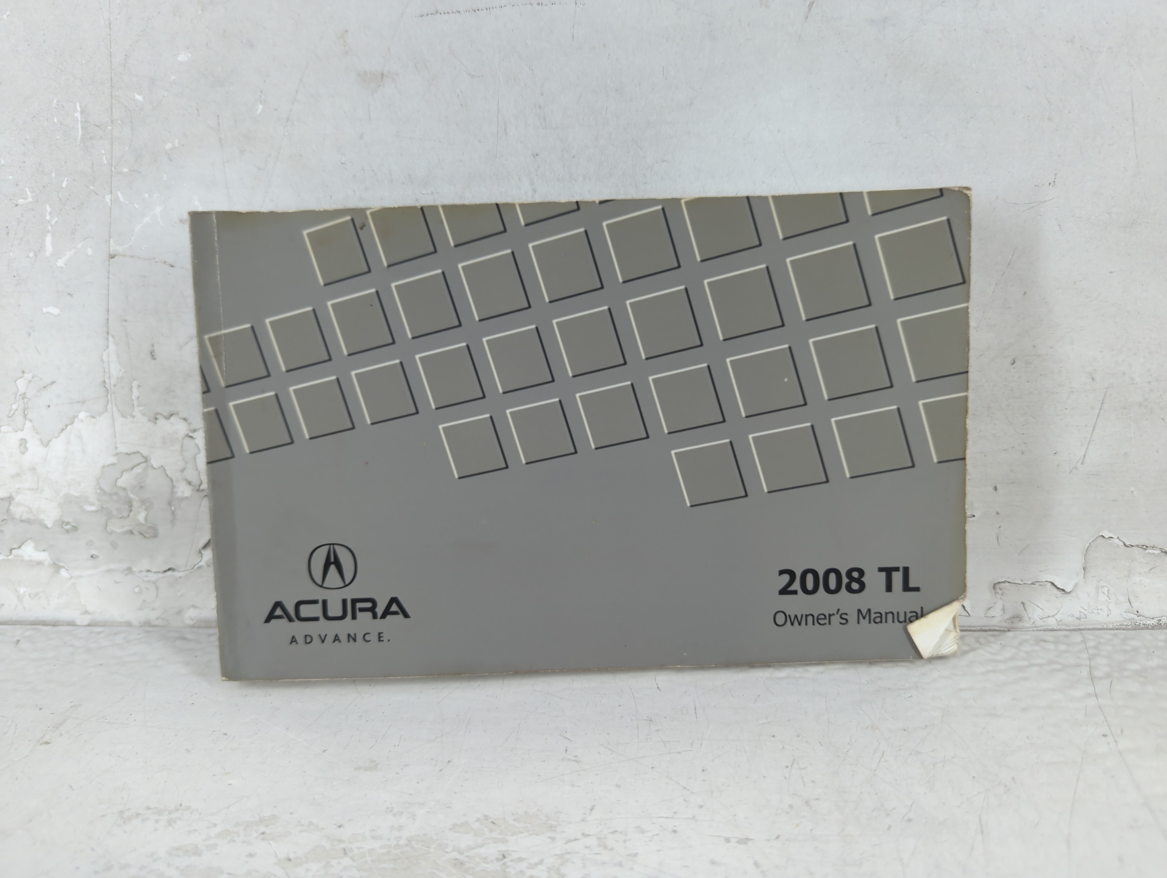 2008 Acura Tl Owners Manual Book Guide 1061908 - Oemusedautoparts1.com