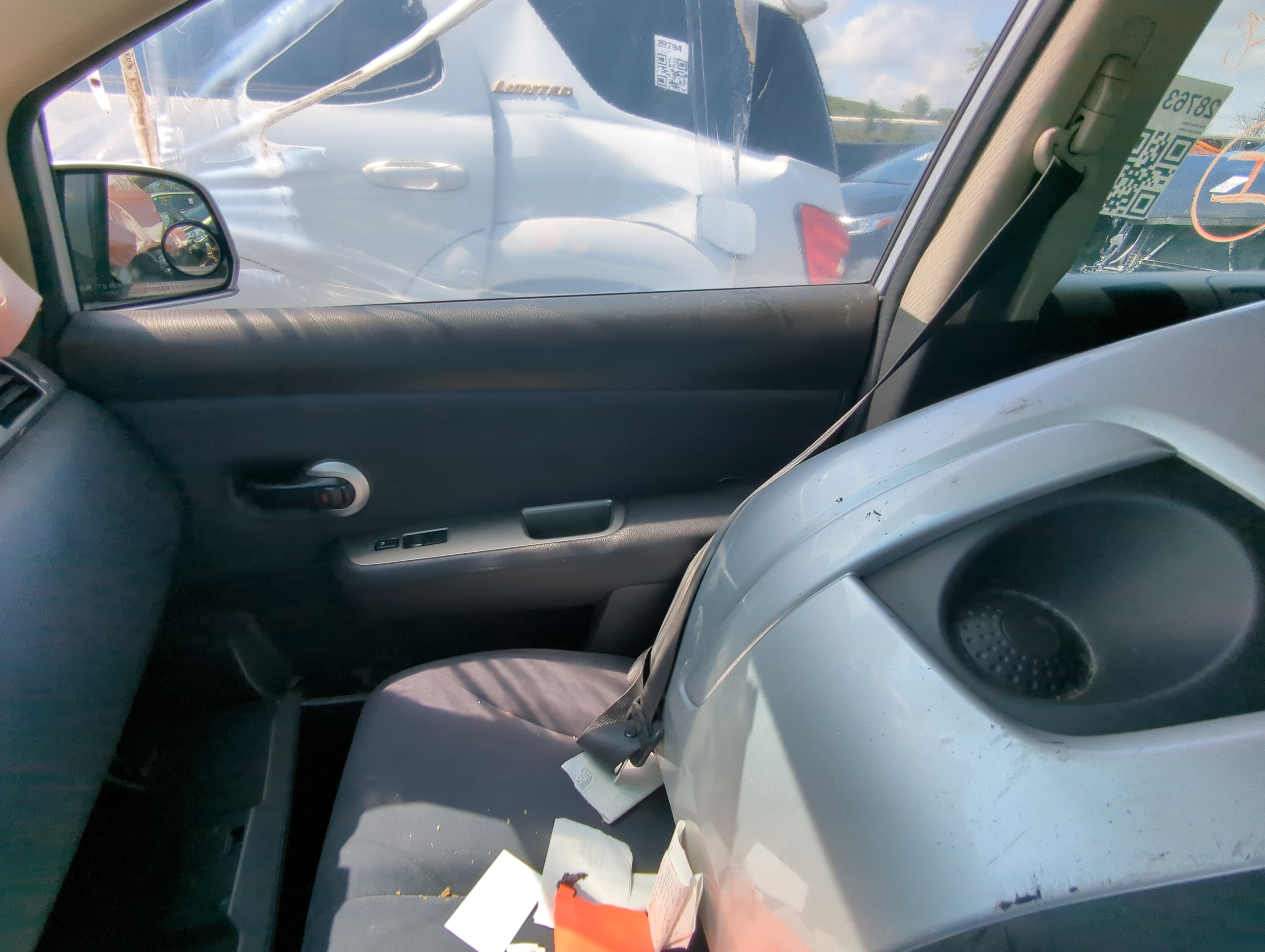 Picture of 2009 Nissan Versa Front Right Passenger Interior Door Panel Trim 1062010