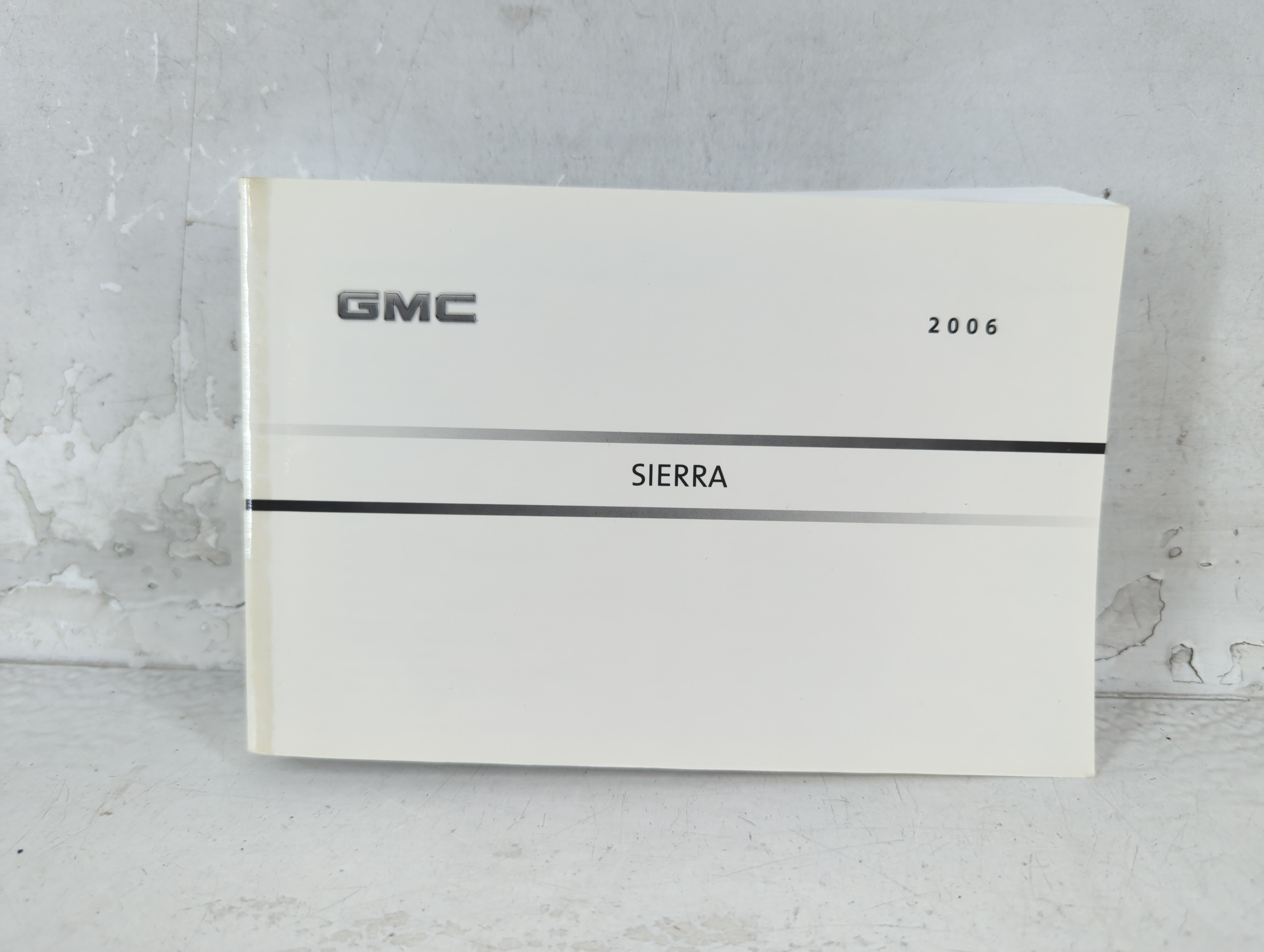 2006 Gmc Sierra Owners Manual Book Guide 1062164 - Oemusedautoparts1.com