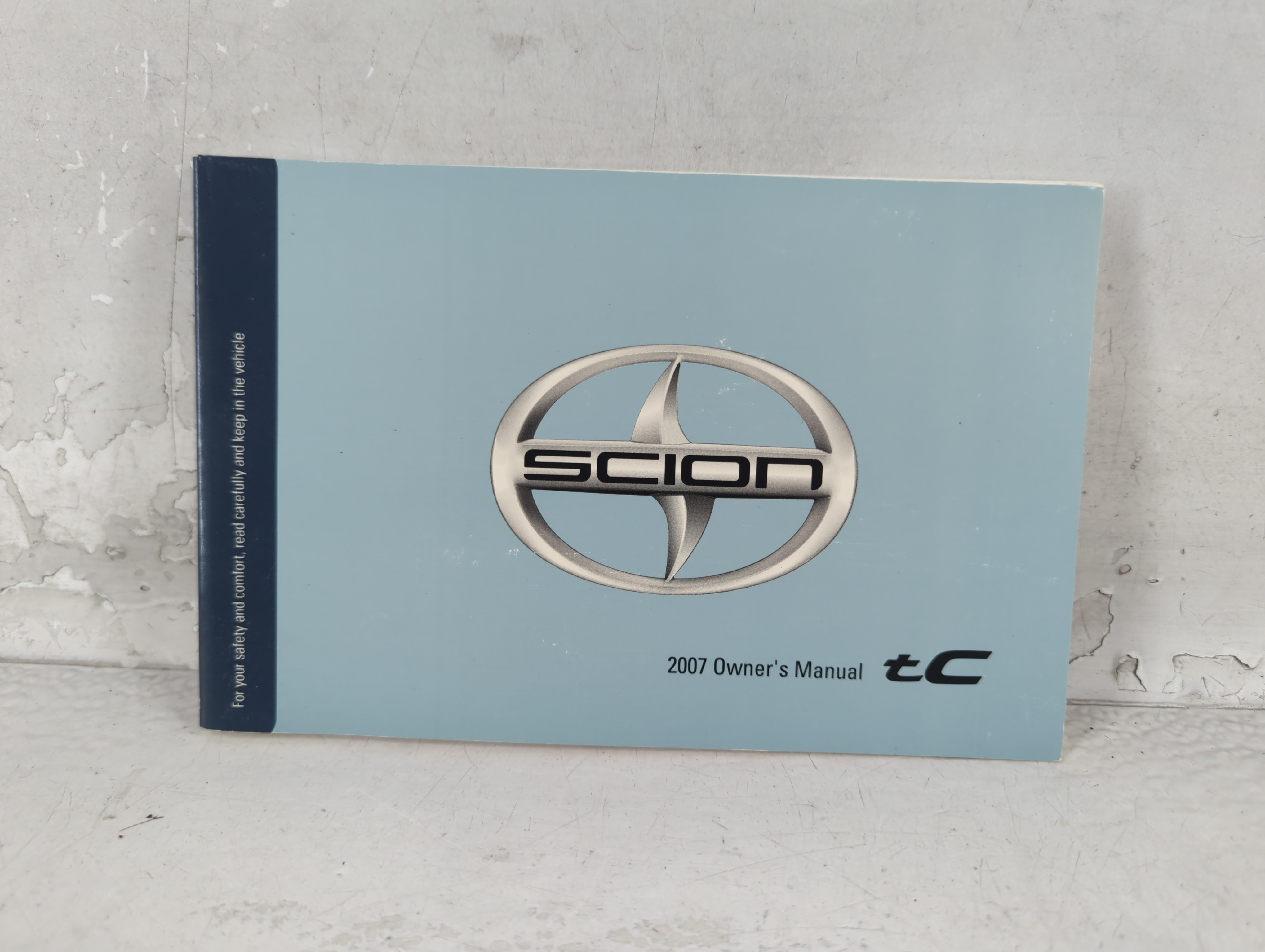 2007 Scion Tc Owners Manual Book Guide 1062228 - Oemusedautoparts1.com
