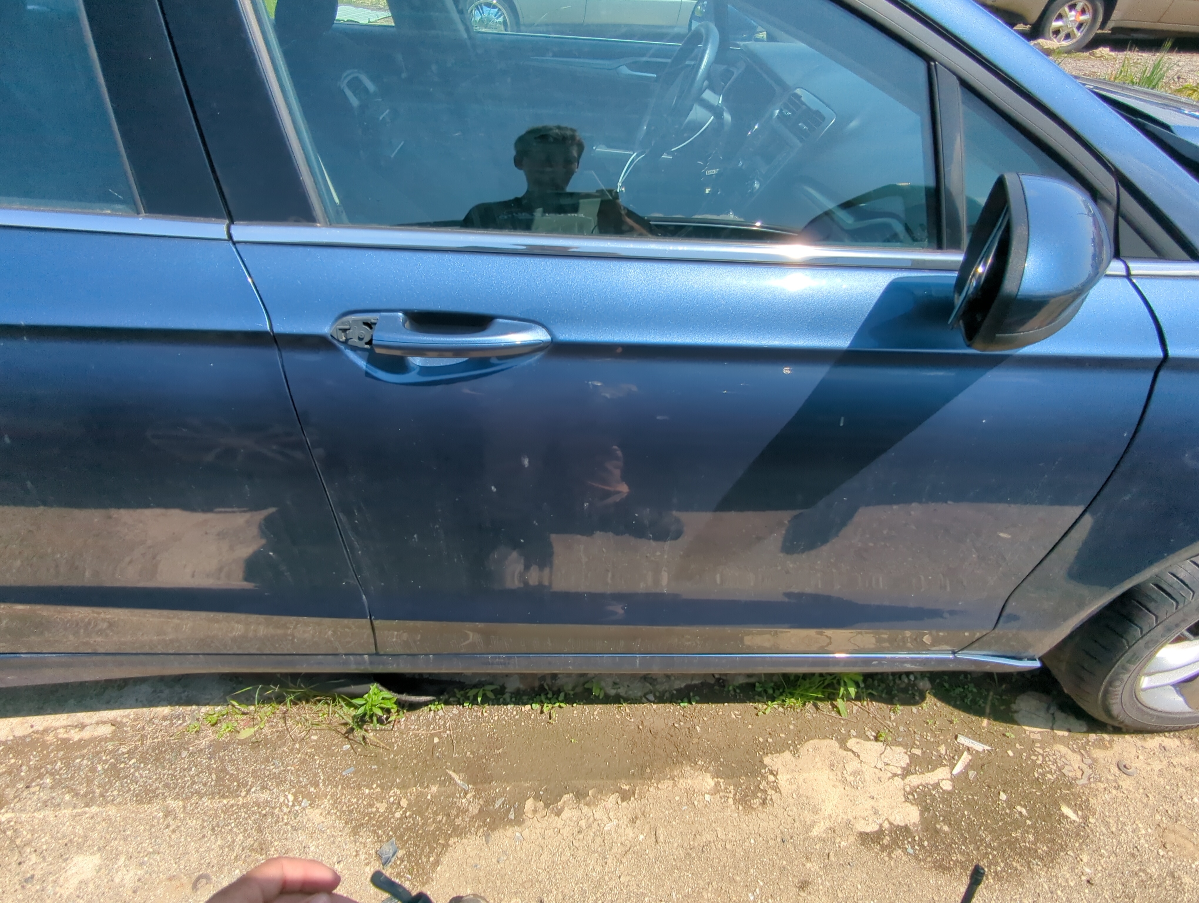 2018 Ford Fusion Front Right Passenger Interior Door Panel Trim 1062600 - Oemusedautoparts1.com