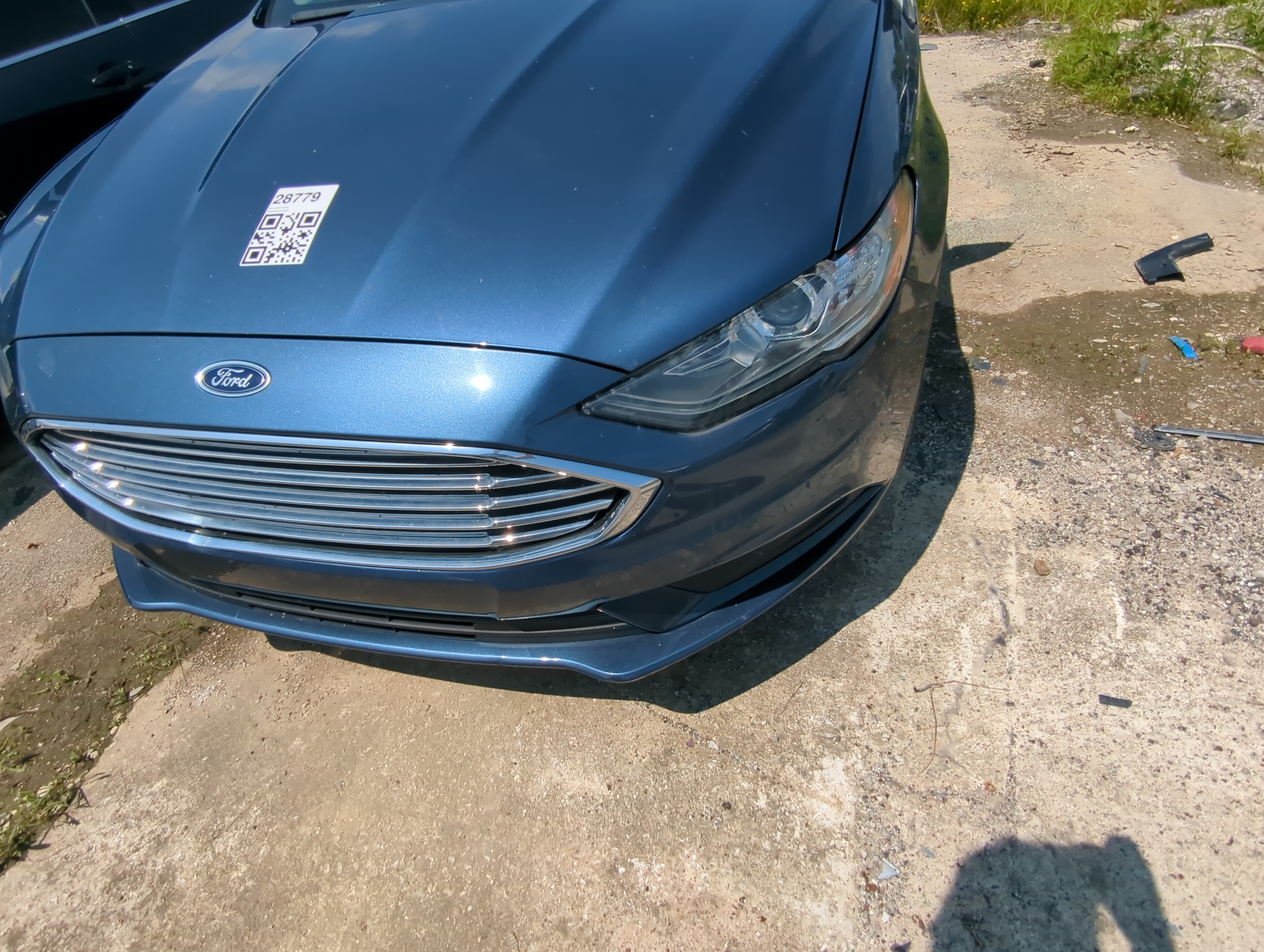 2017-2018 Ford Fusion Front Bumper - Oem 1062674 - Oemusedautoparts1.com