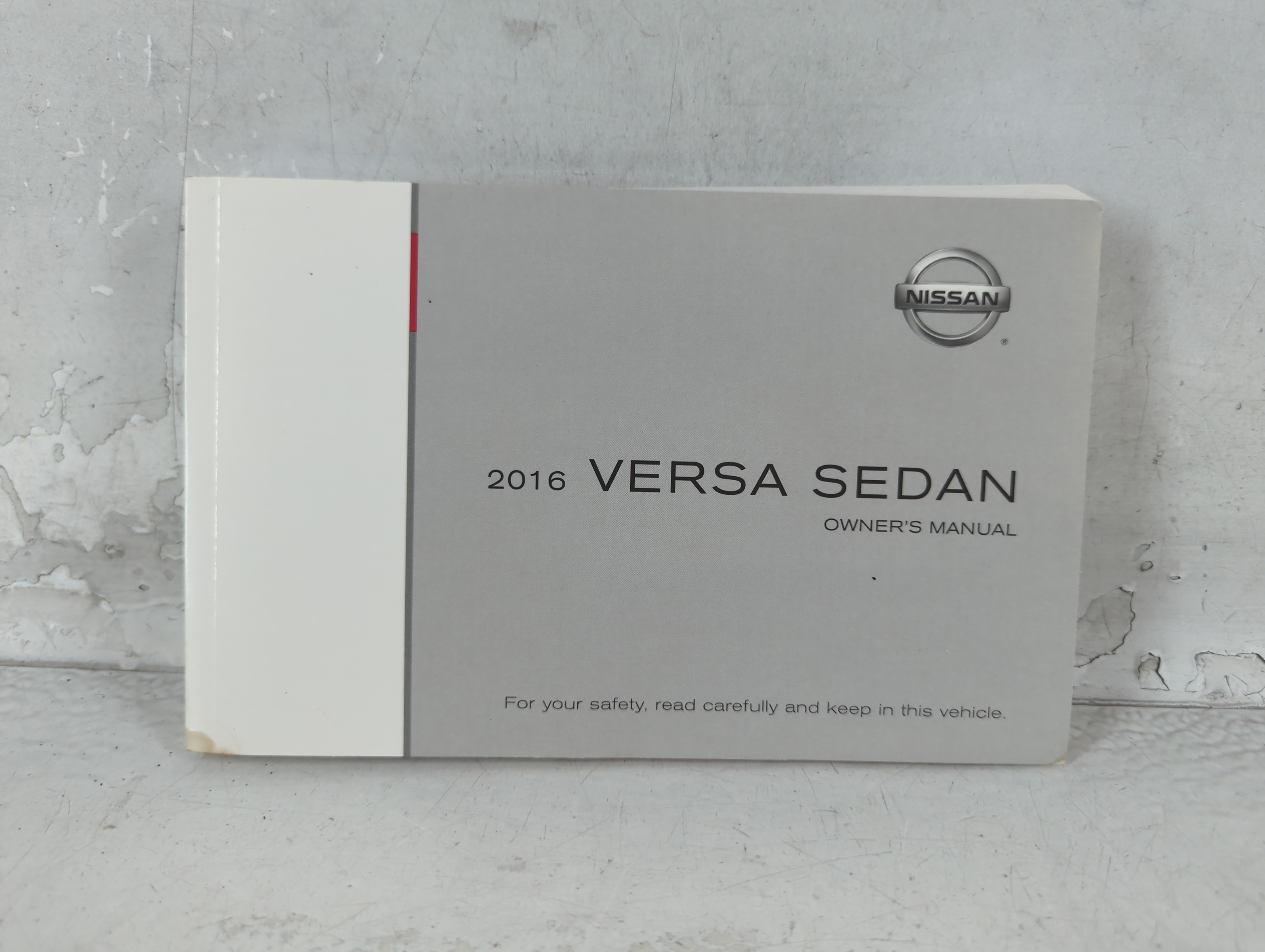 Picture of 2016 Nissan Versa Owners Manual Book Guide 1062760