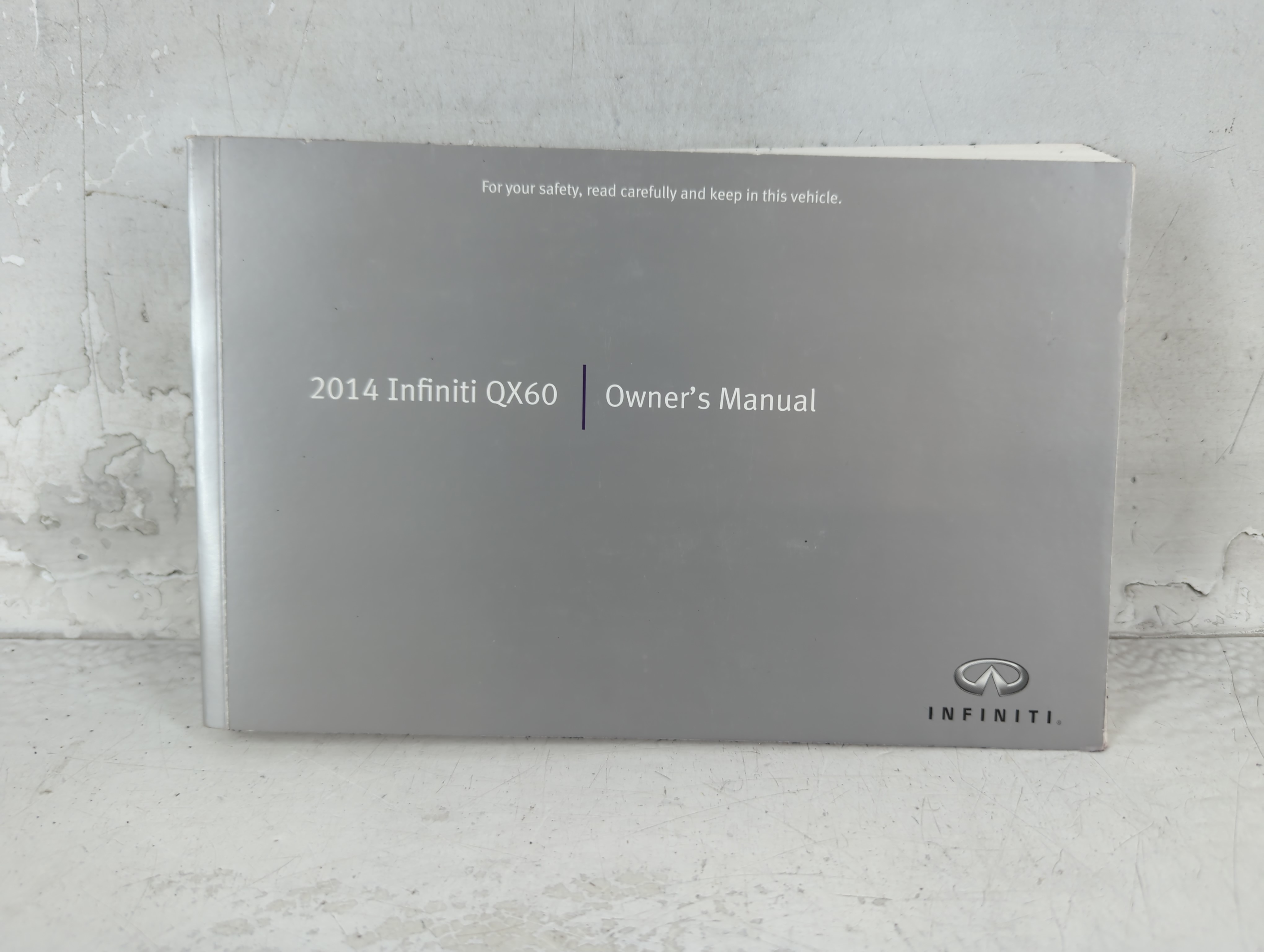 2014 Infiniti Qx60 Owners Manual Book Guide 1062762 - Oemusedautoparts1.com