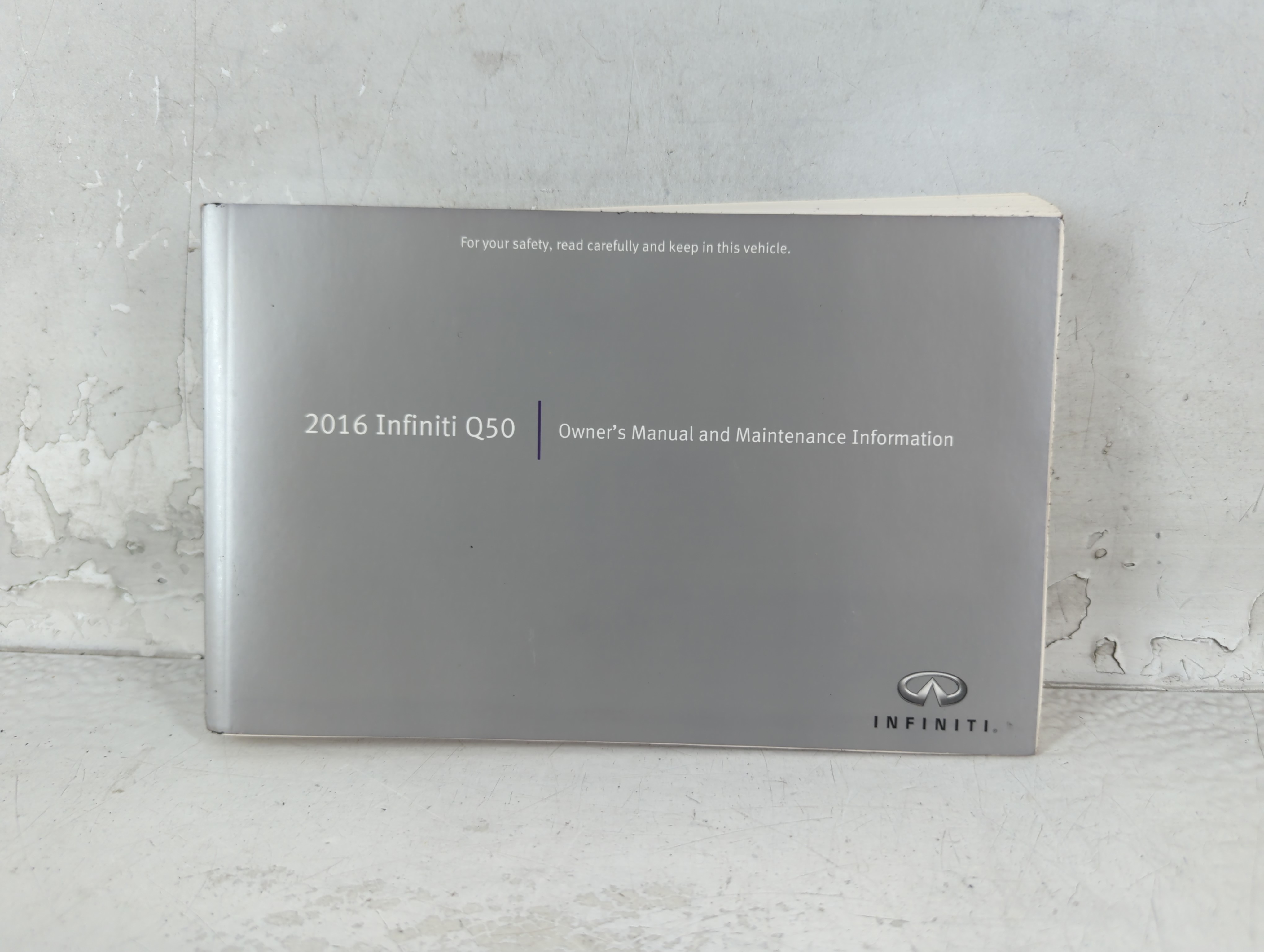Picture of 2016 Infiniti Q50 Owners Manual Book Guide 1062767