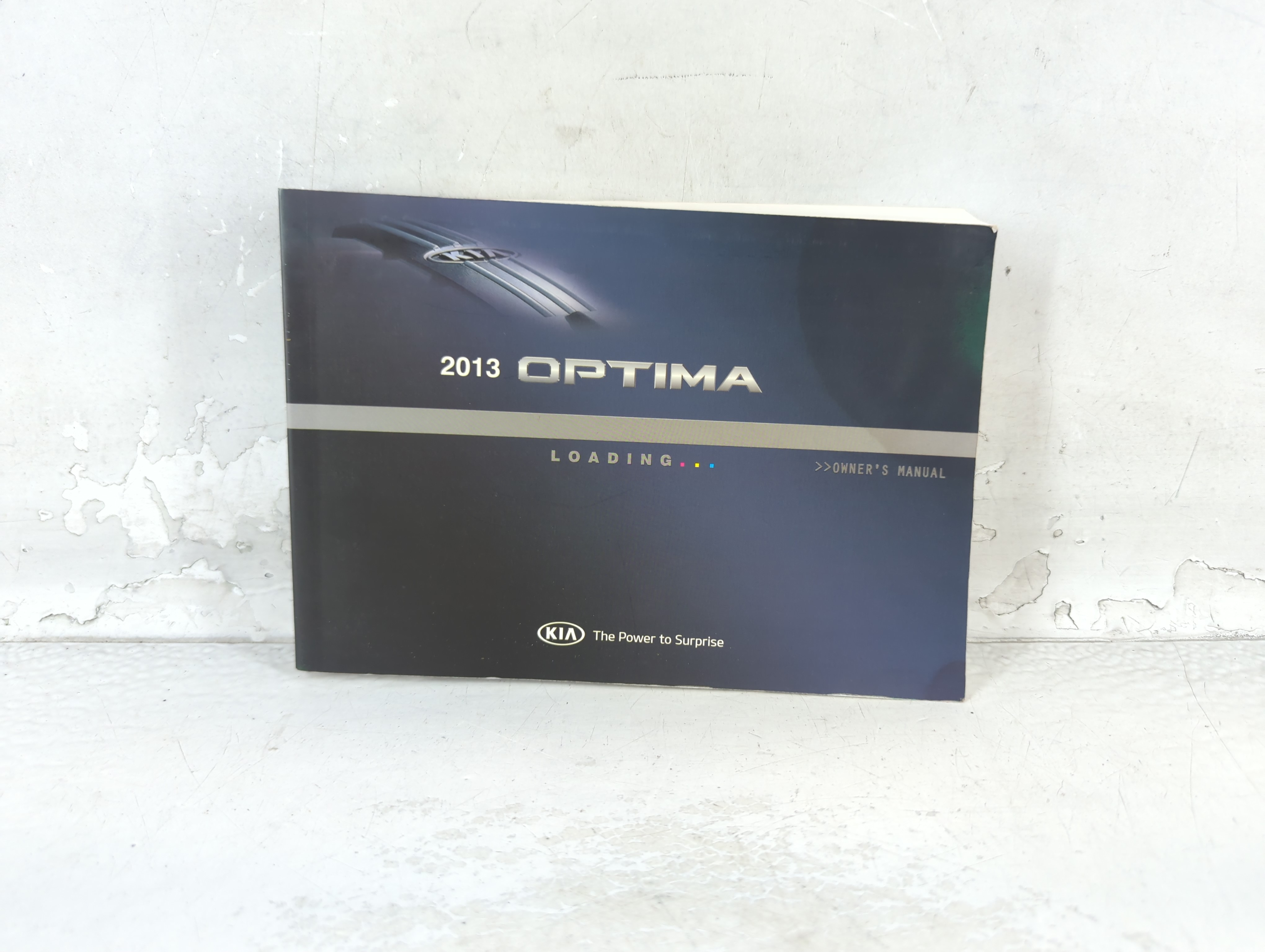 Picture of 2013 Kia Optima Owners Manual Book Guide 1062813