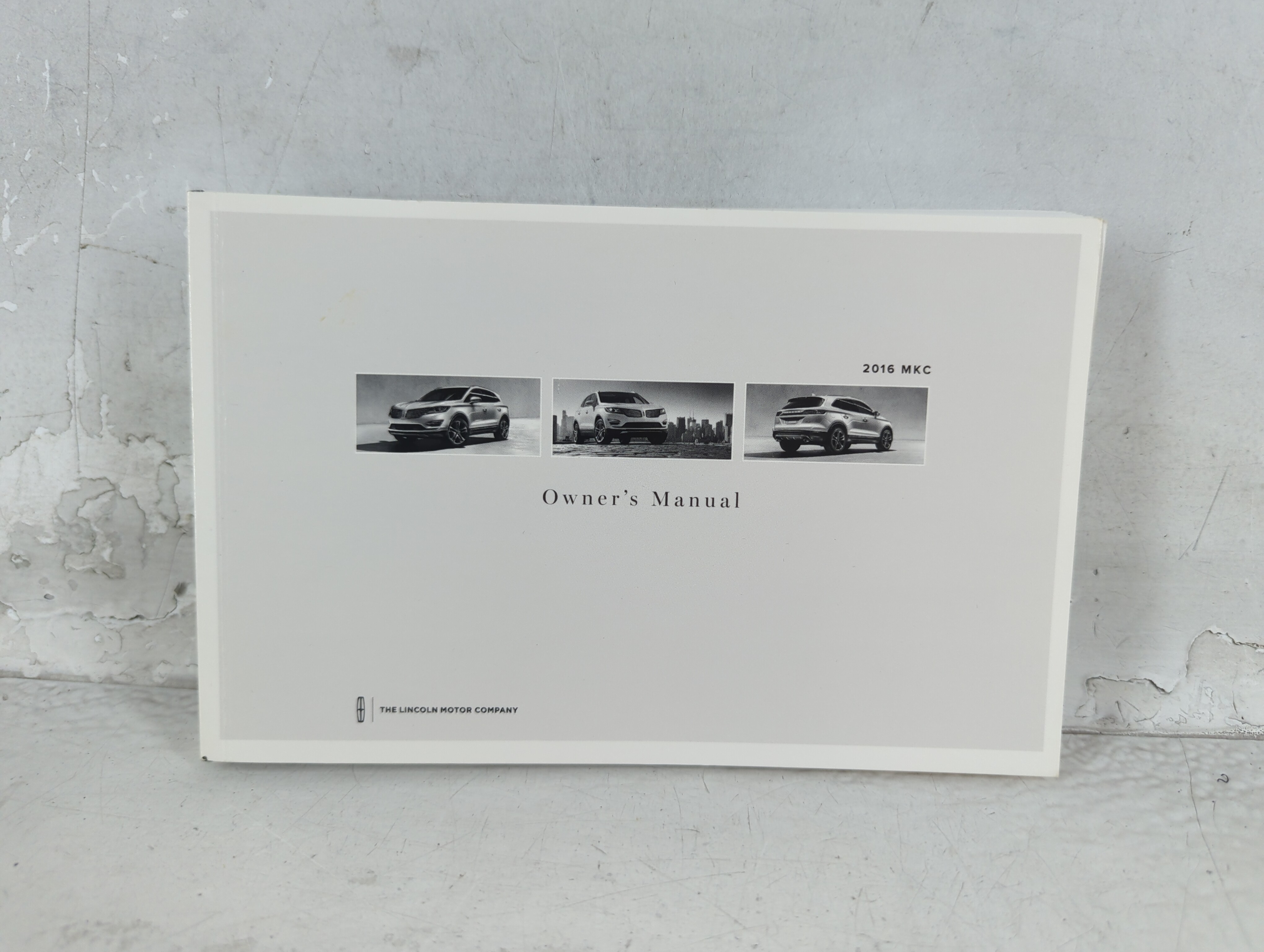 2015 Lincoln Mkc Owners Manual Book Guide 1062822 - Oemusedautoparts1.com
