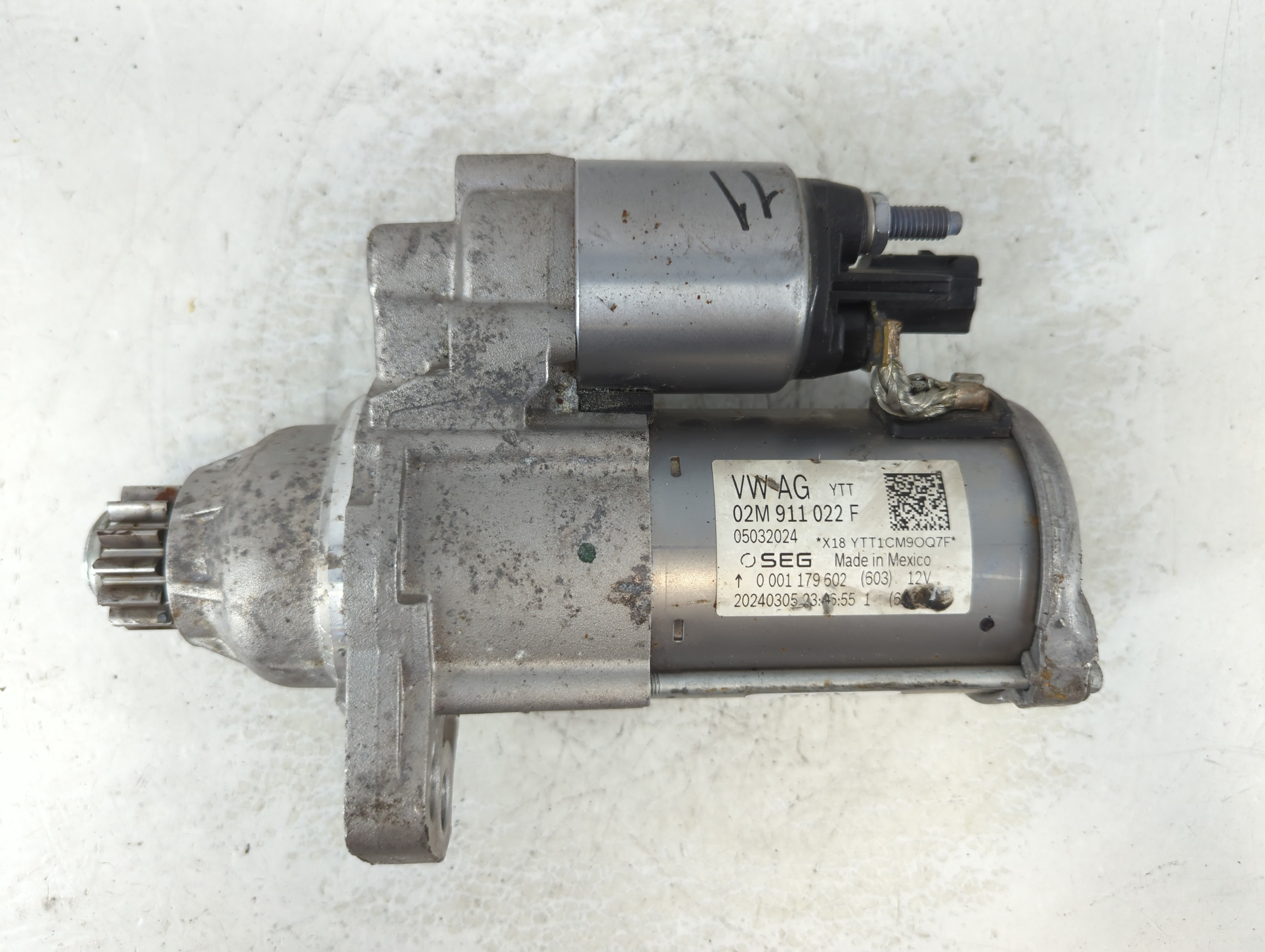 2018-2022 Volkswagen Tiguan Car Starter Motor Solenoid Oem 1062881 - Oemusedautoparts1.com