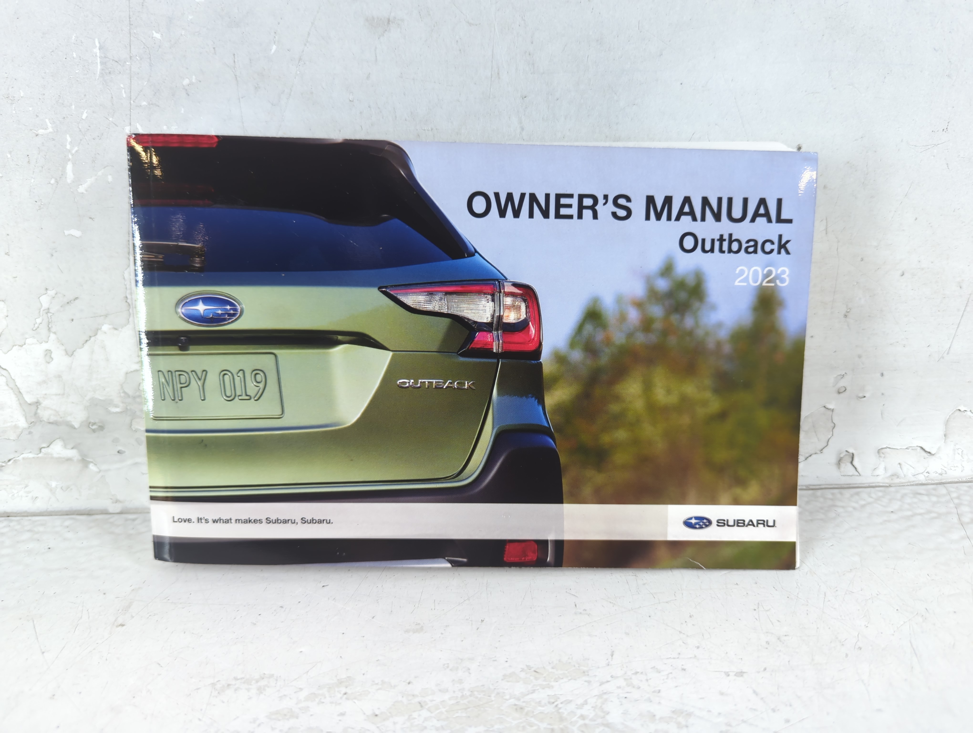 2023 Subaru Outback Owners Manual Book Guide 1062914 - Oemusedautoparts1.com