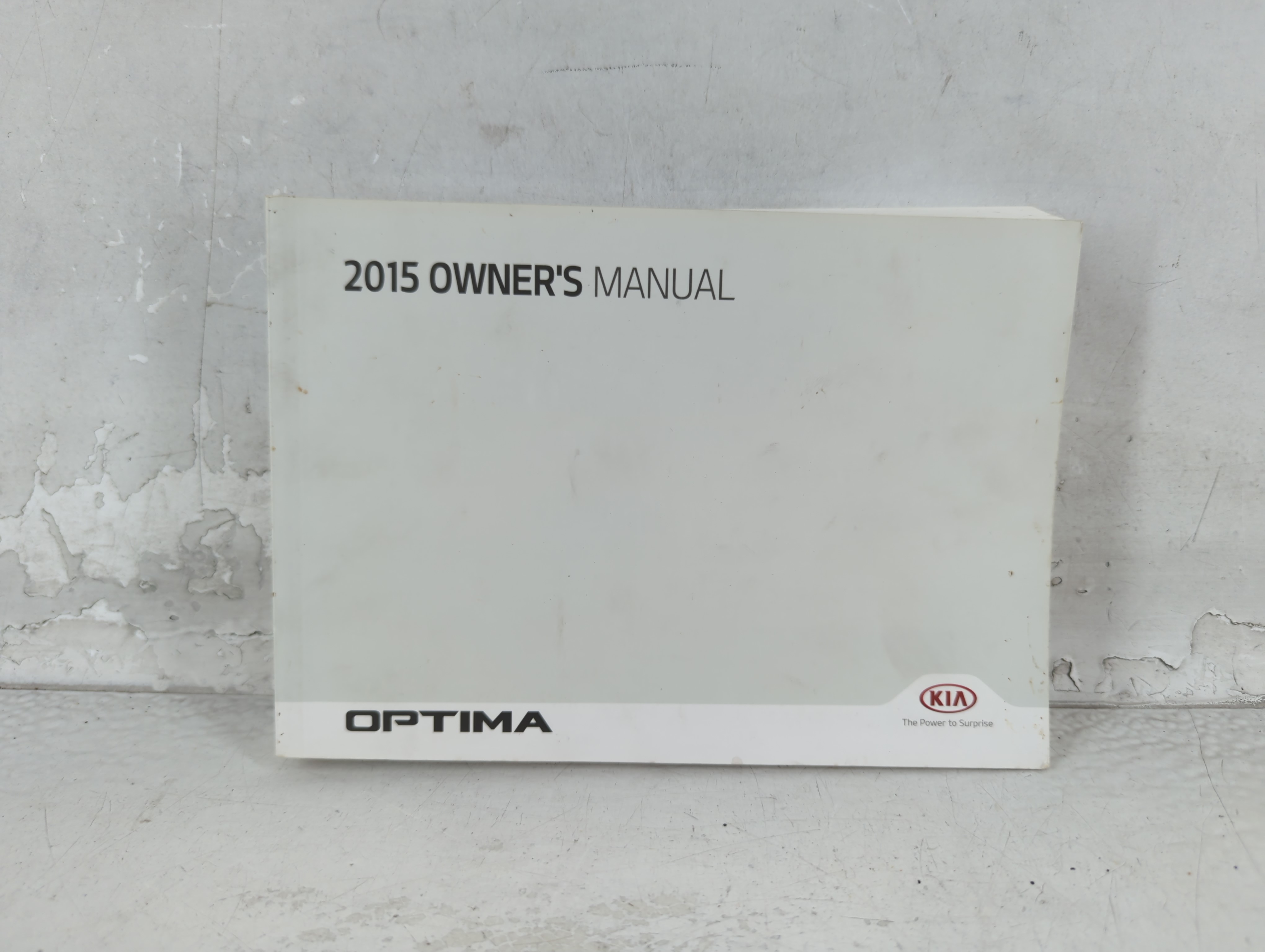 2015 Kia Optima Owners Manual Book Guide 1062918 - Oemusedautoparts1.com