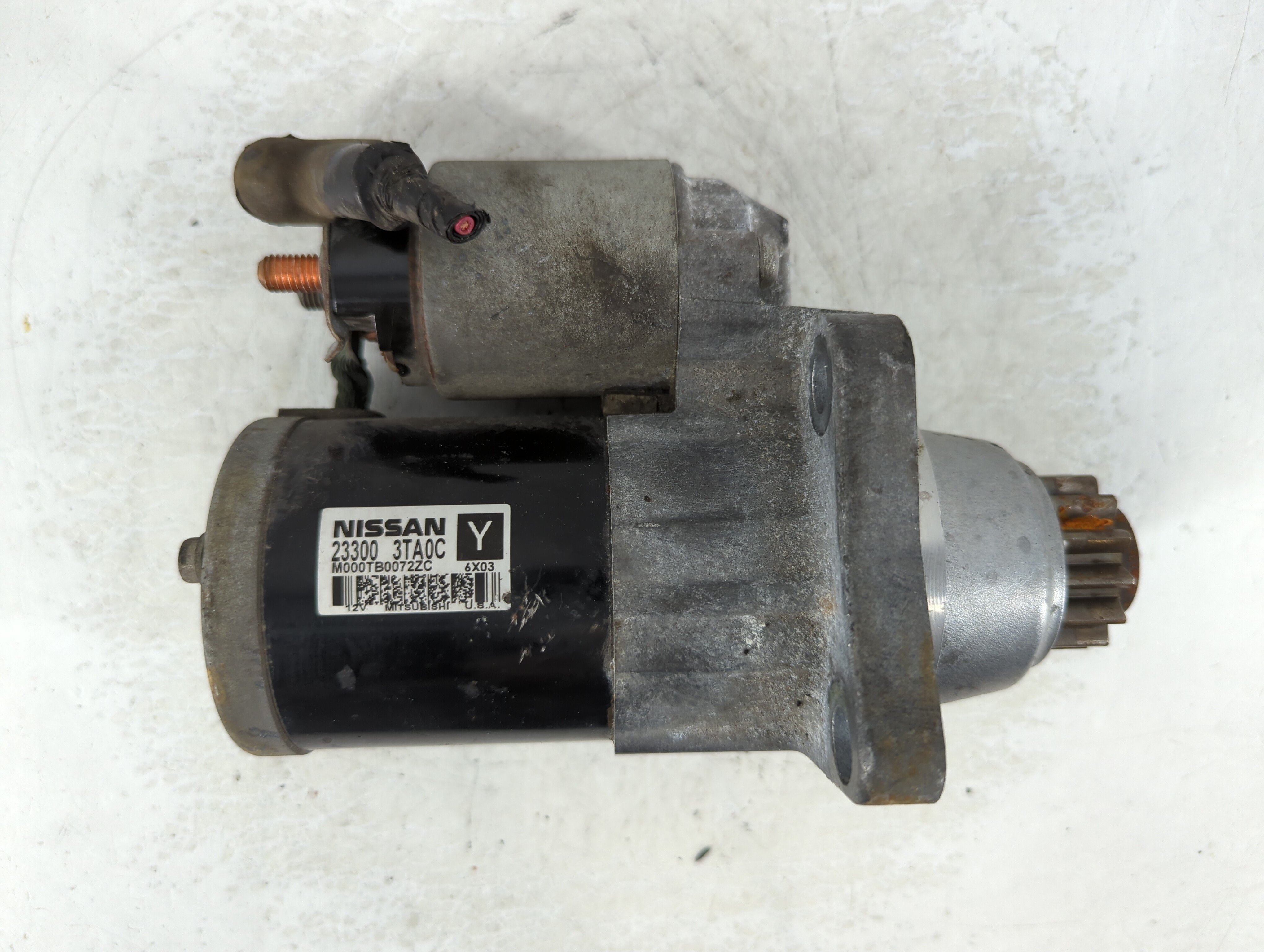 2013-2018 Nissan Altima Car Starter Motor Solenoid Oem 1062958 - Oemusedautoparts1.com