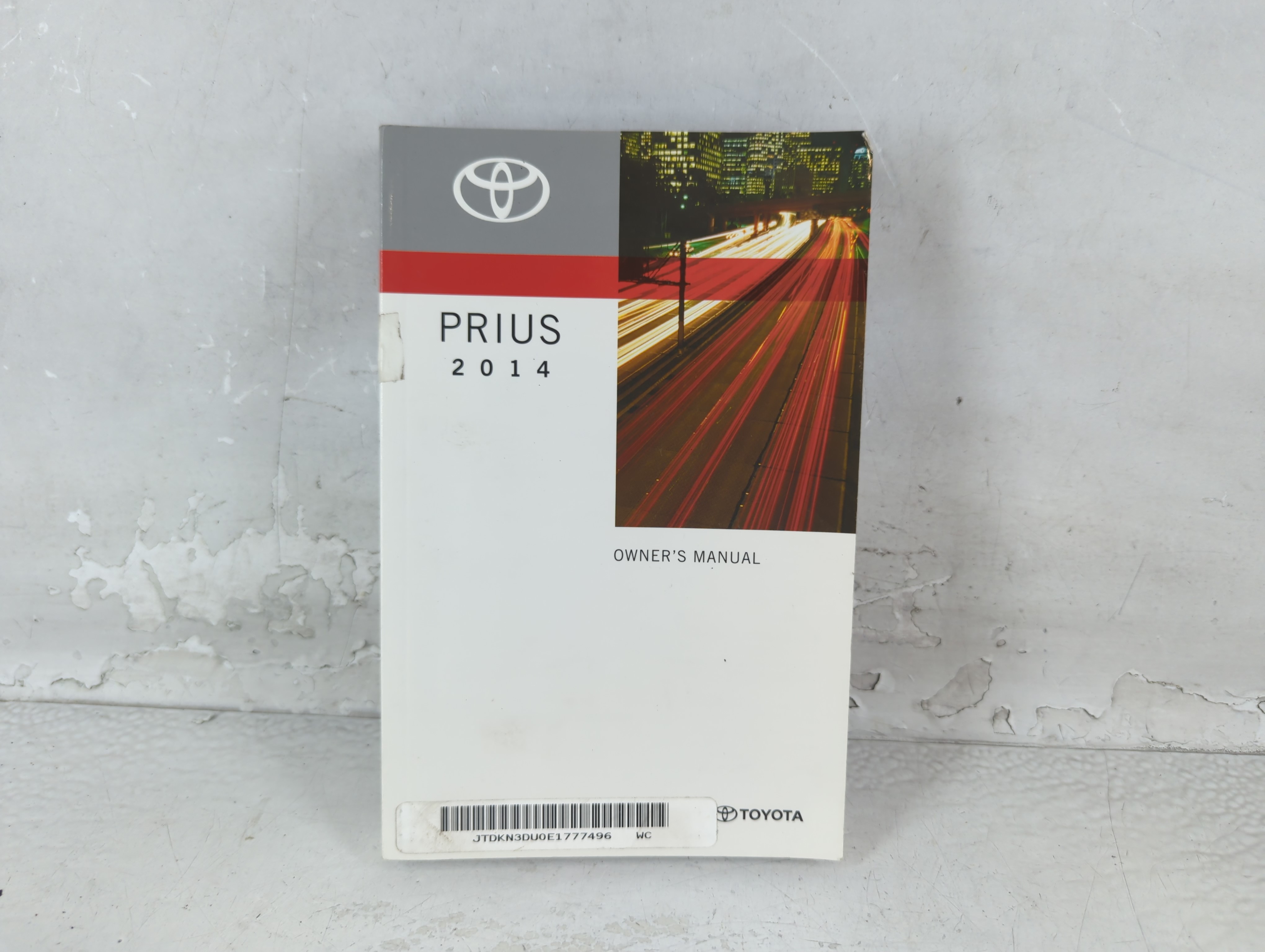Picture of 2014 Toyota Prius Owners Manual Book Guide 1063036