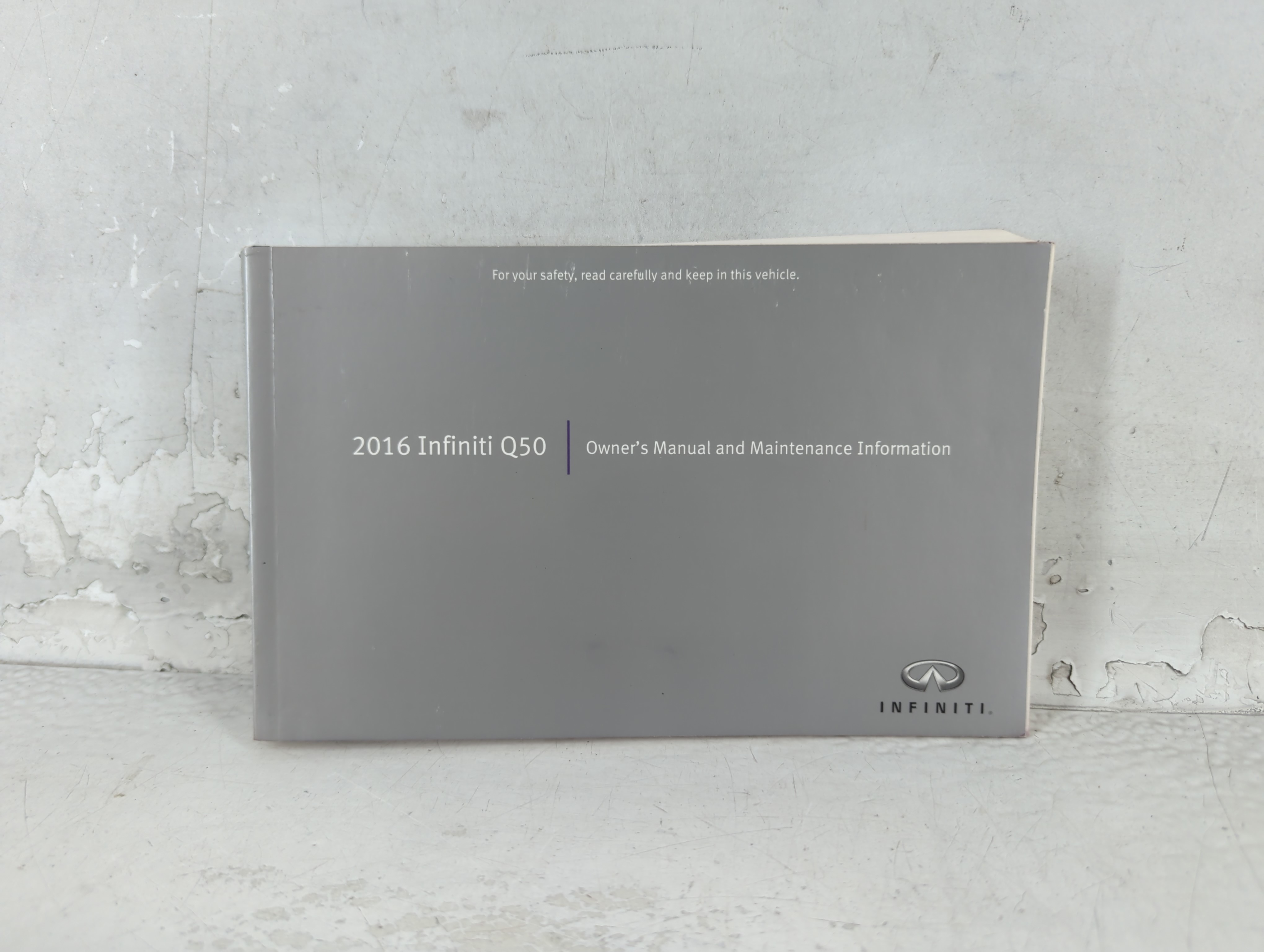 Picture of 2016 Infiniti Q50 Owners Manual Book Guide 1063042