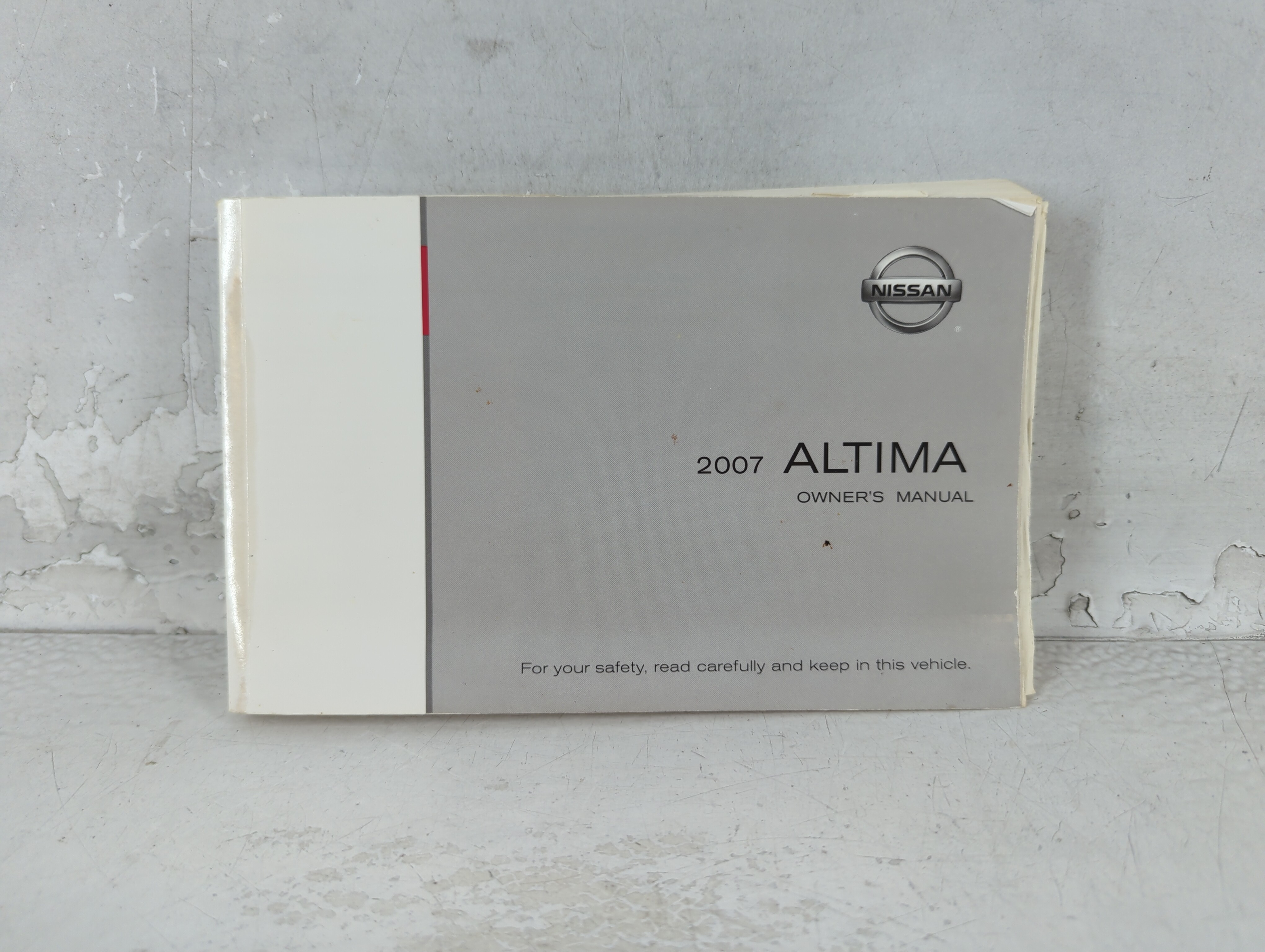 2007 Nissan Altima Owners Manual Book Guide 1063043 - Oemusedautoparts1.com