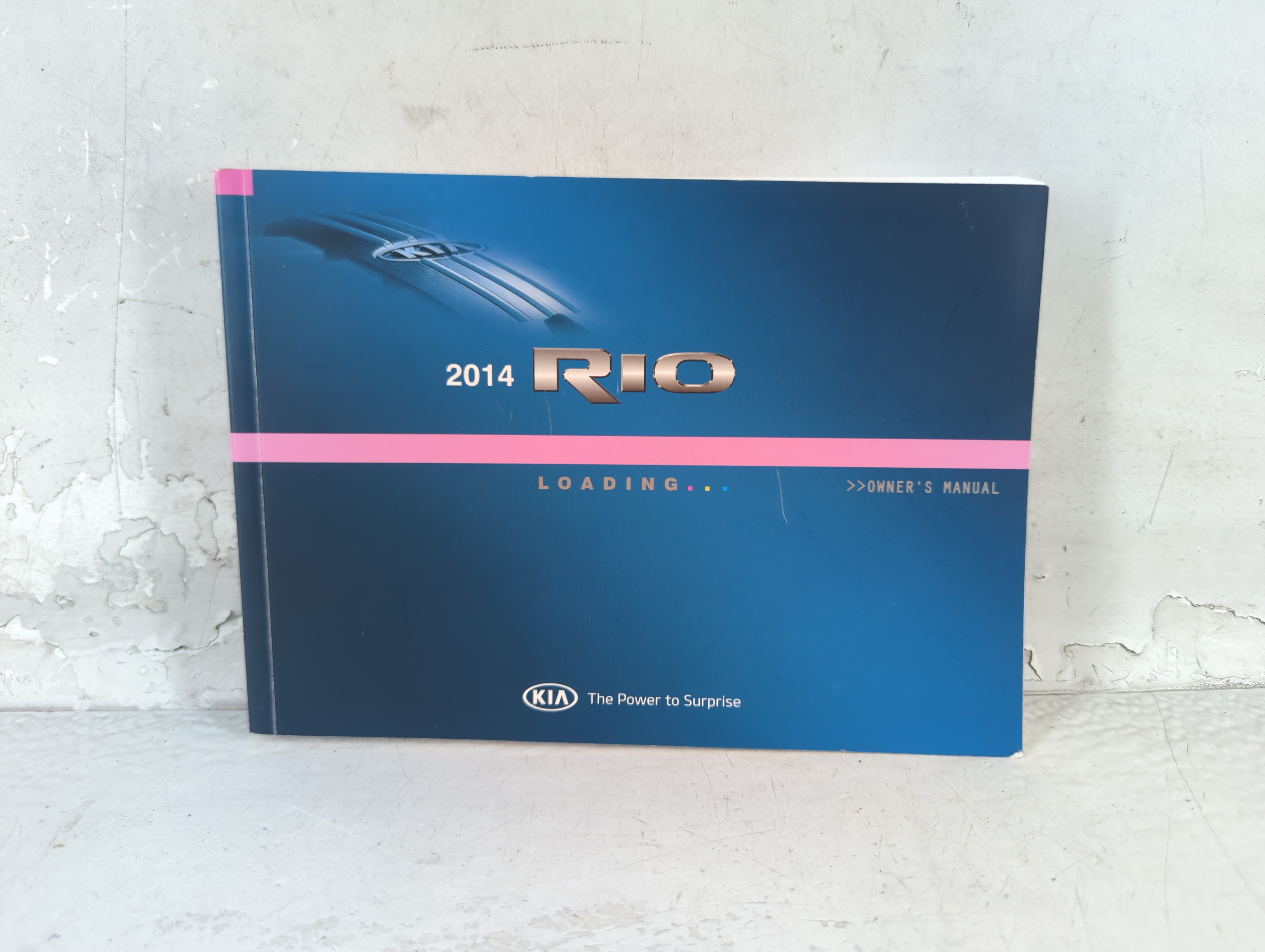 Picture of 2014 Kia Rio Owners Manual Book Guide 1063046