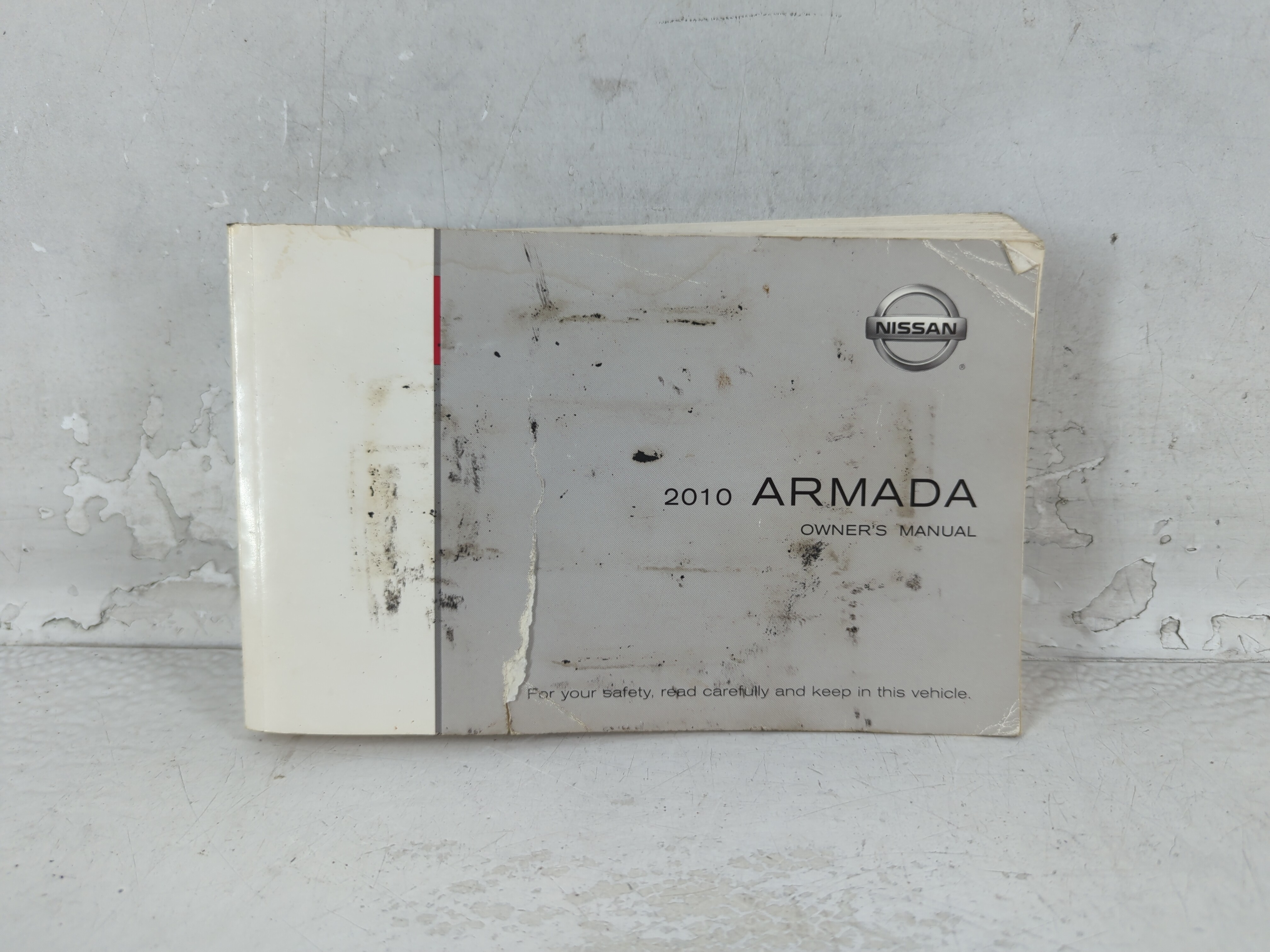 Picture of 2010 Nissan Armada Owners Manual Book Guide 1063050