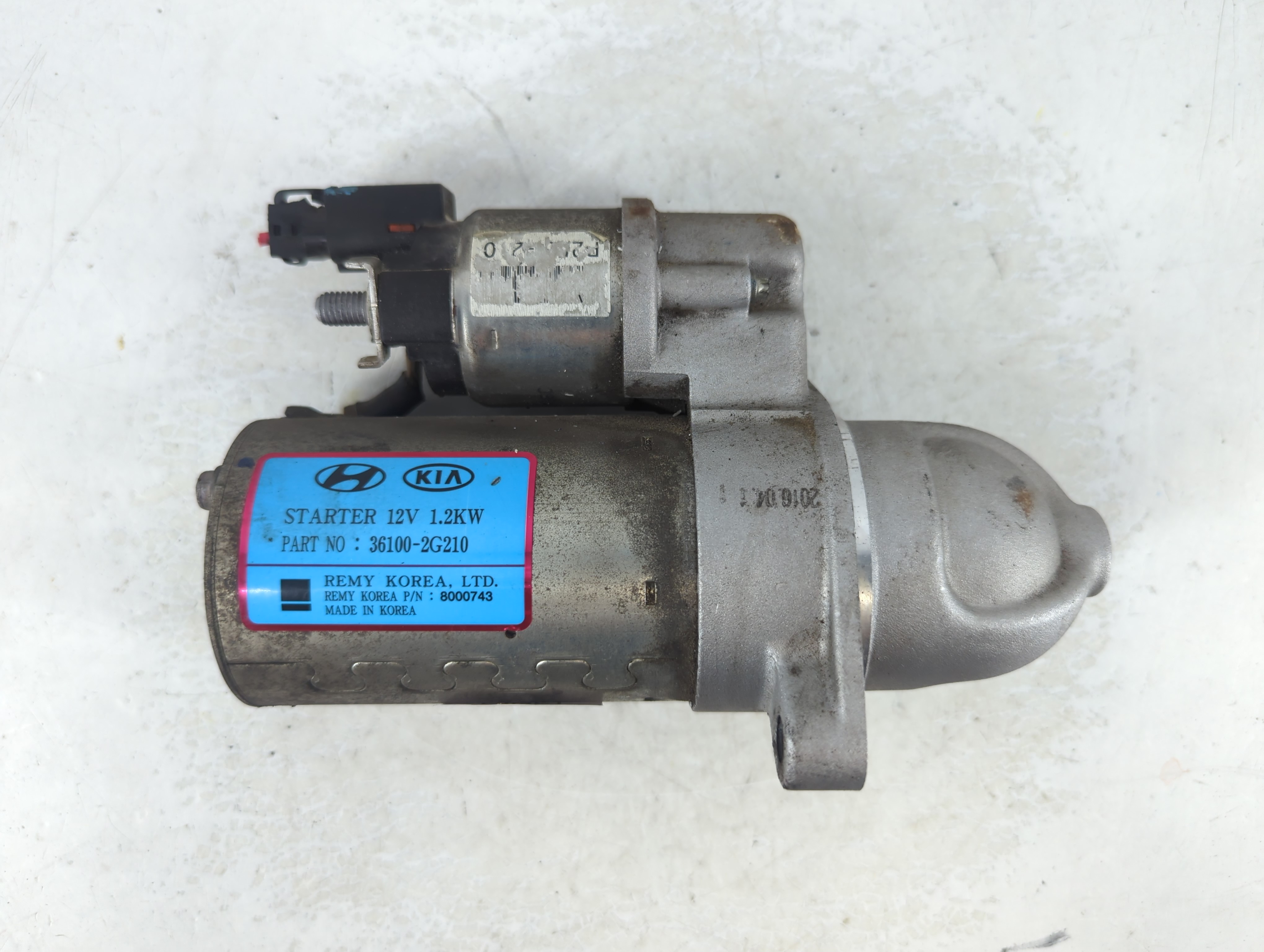 2016-2020 Kia Optima Car Starter Motor Solenoid Oem 1063252 - Oemusedautoparts1.com