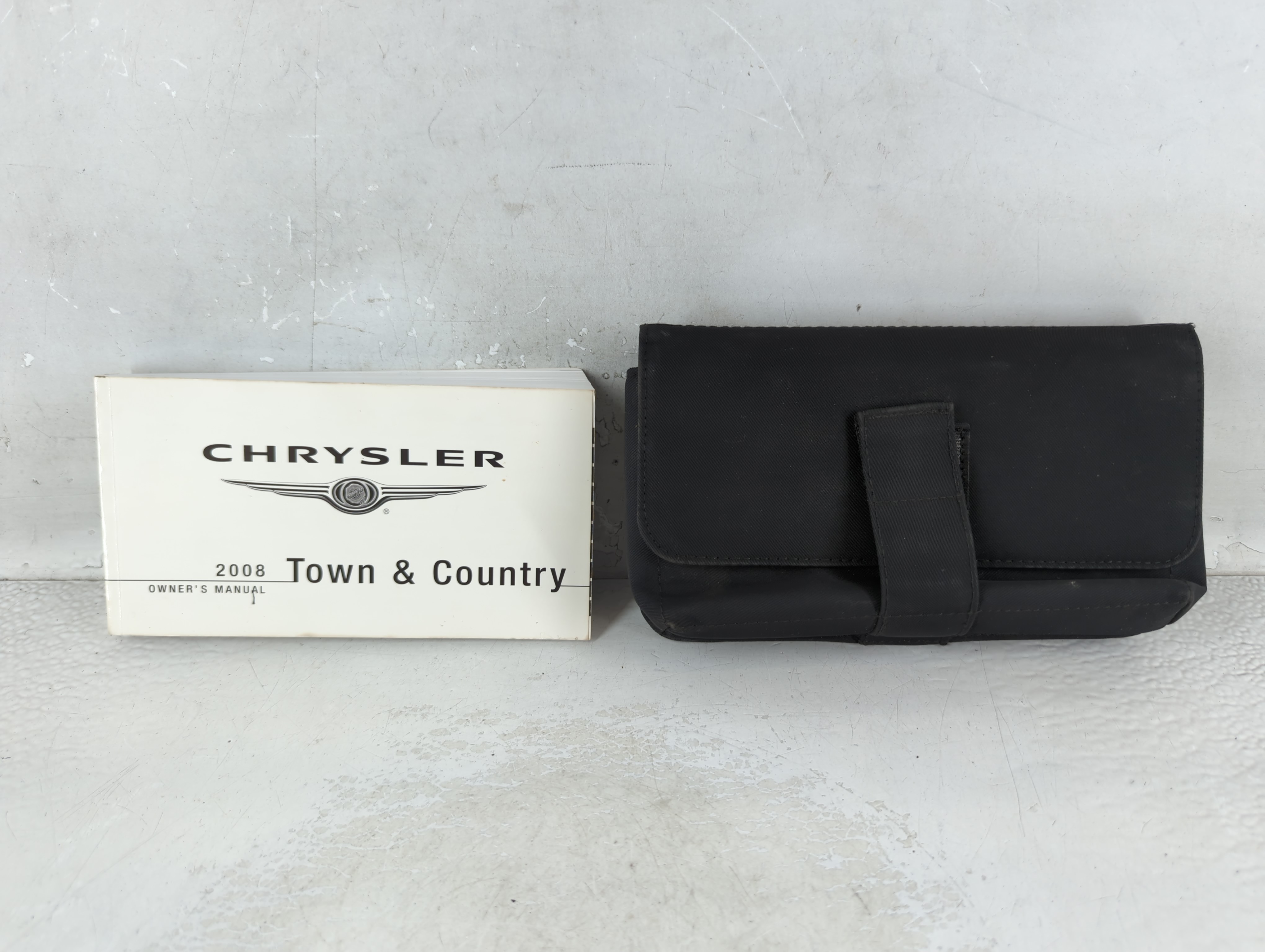 2008 Chrysler Town & Country Owners Manual Book Guide 1063268 - Oemusedautoparts1.com