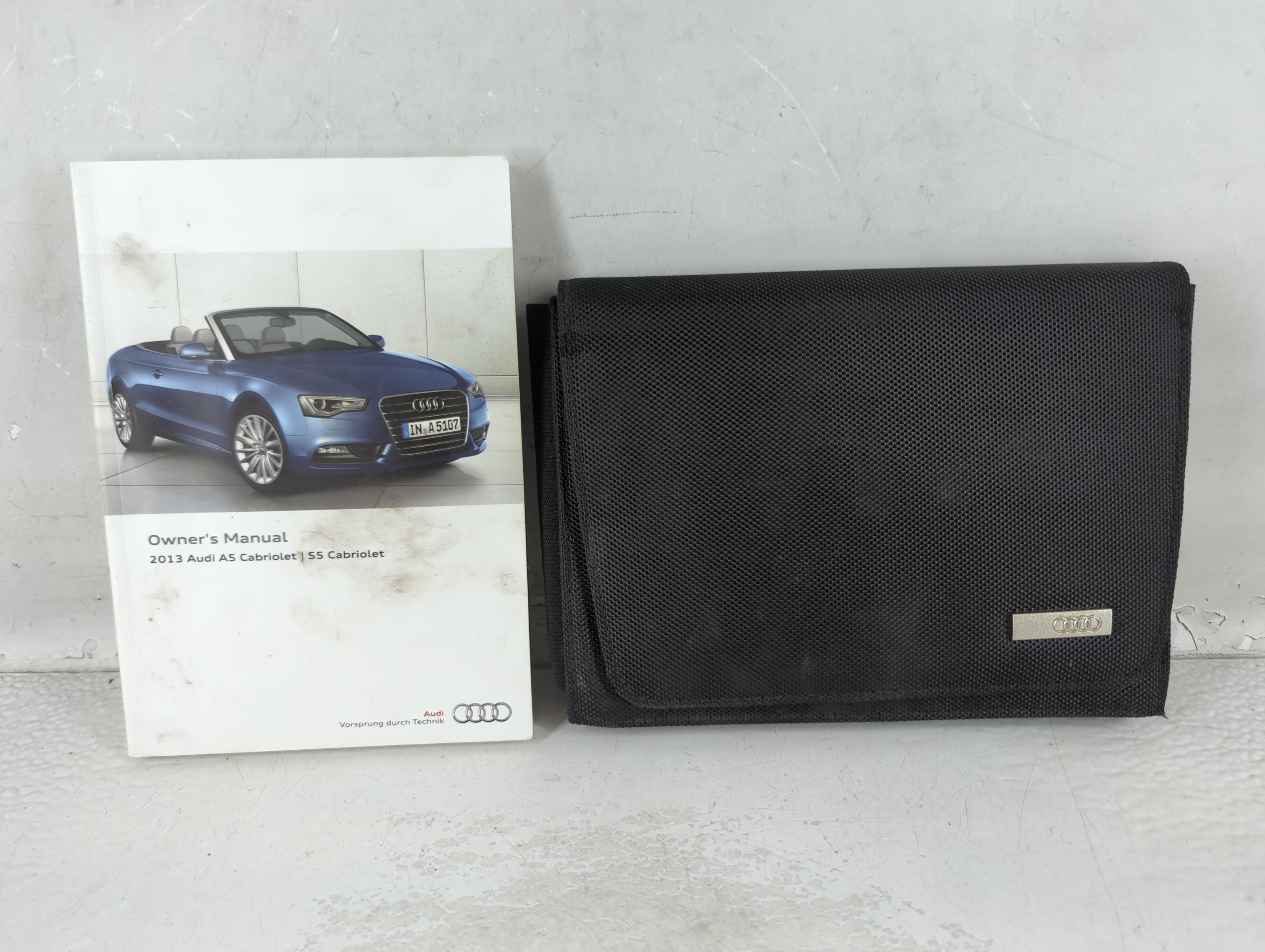 Picture of 2013 Audi A5 Owners Manual Book Guide 1063330