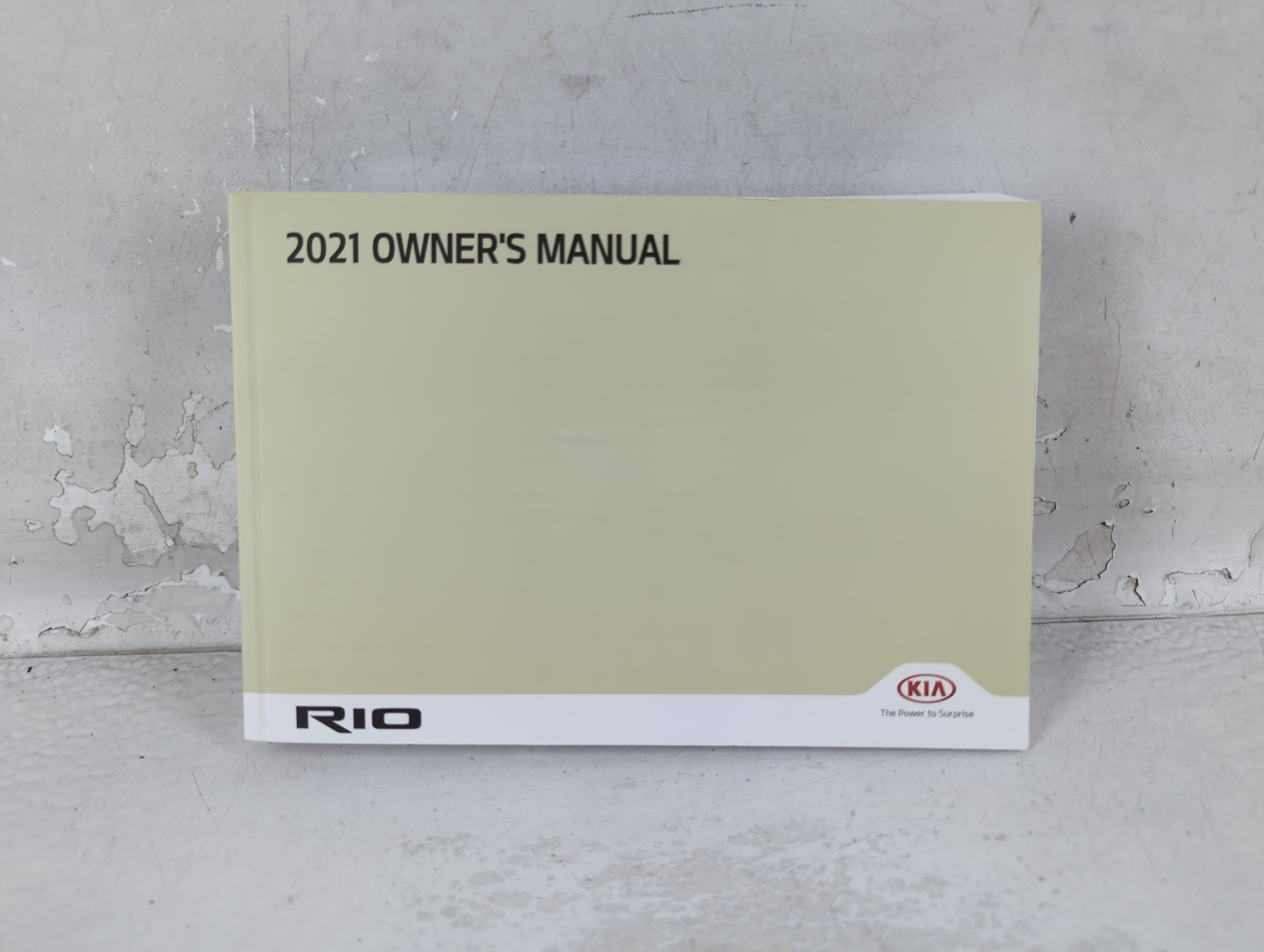 Picture of 2021 Kia Rio Owners Manual Book Guide 1063332