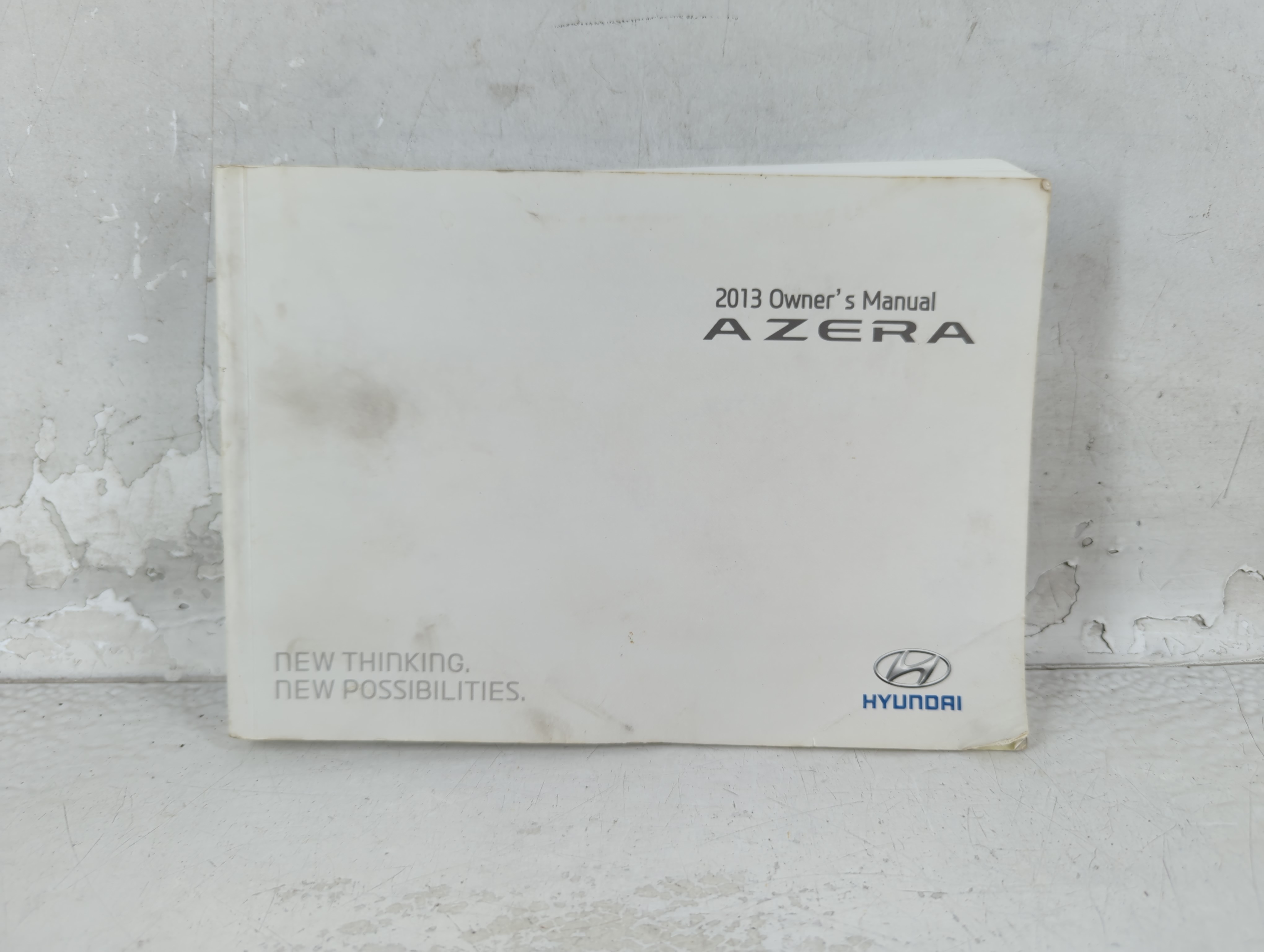 2013 Hyundai Azera Owners Manual Book Guide 1063342 - Oemusedautoparts1.com