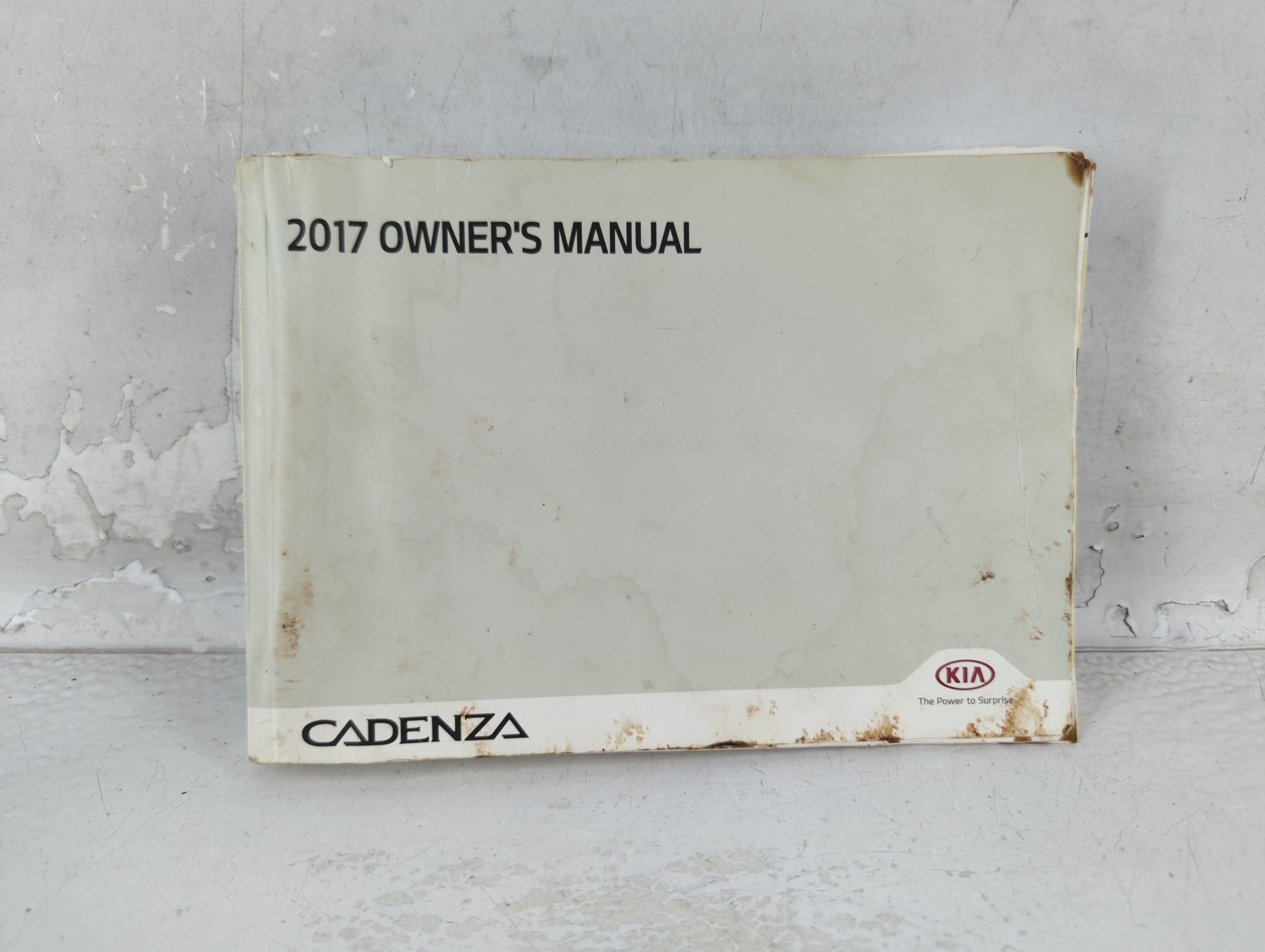 2017 Kia Cadenza Owners Manual Book Guide 1063353 - Oemusedautoparts1.com