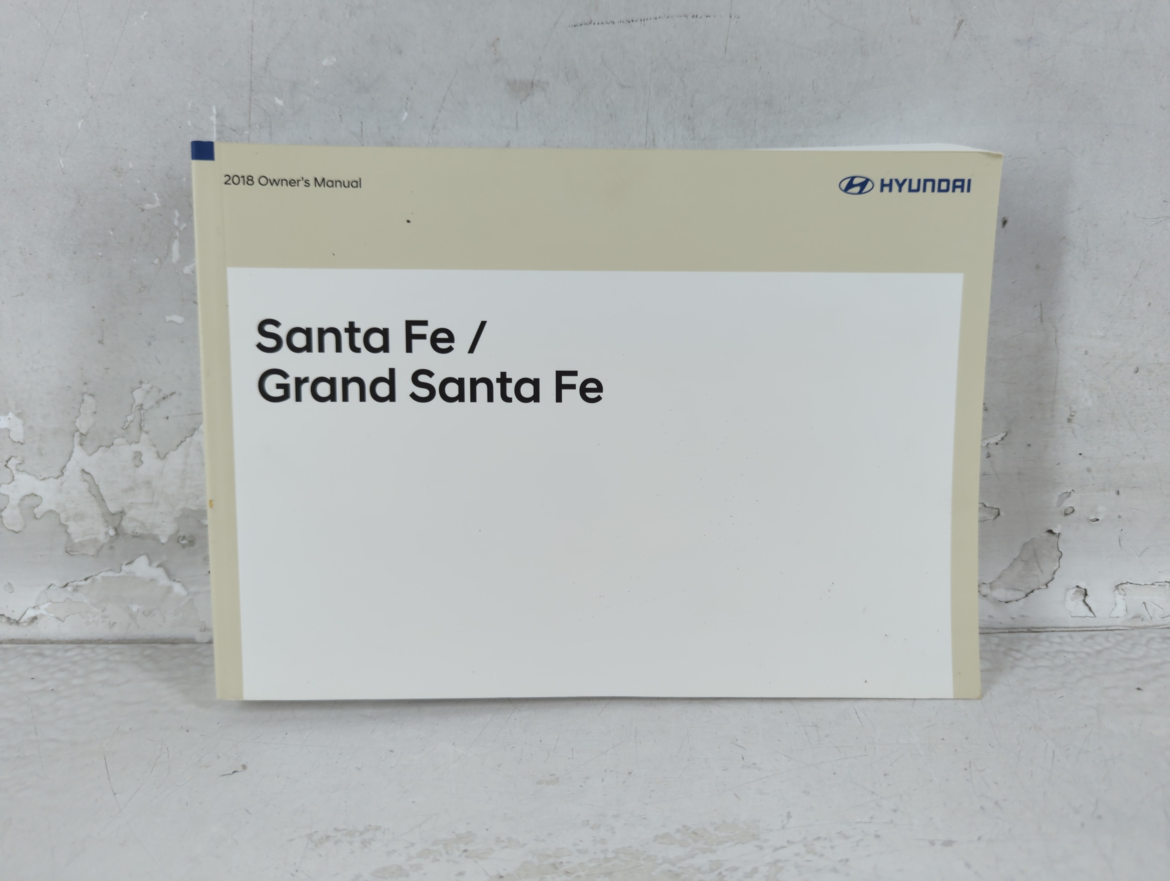 2018 Hyundai Santa Fe Owners Manual Book Guide 1065020 - Oemusedautoparts1.com