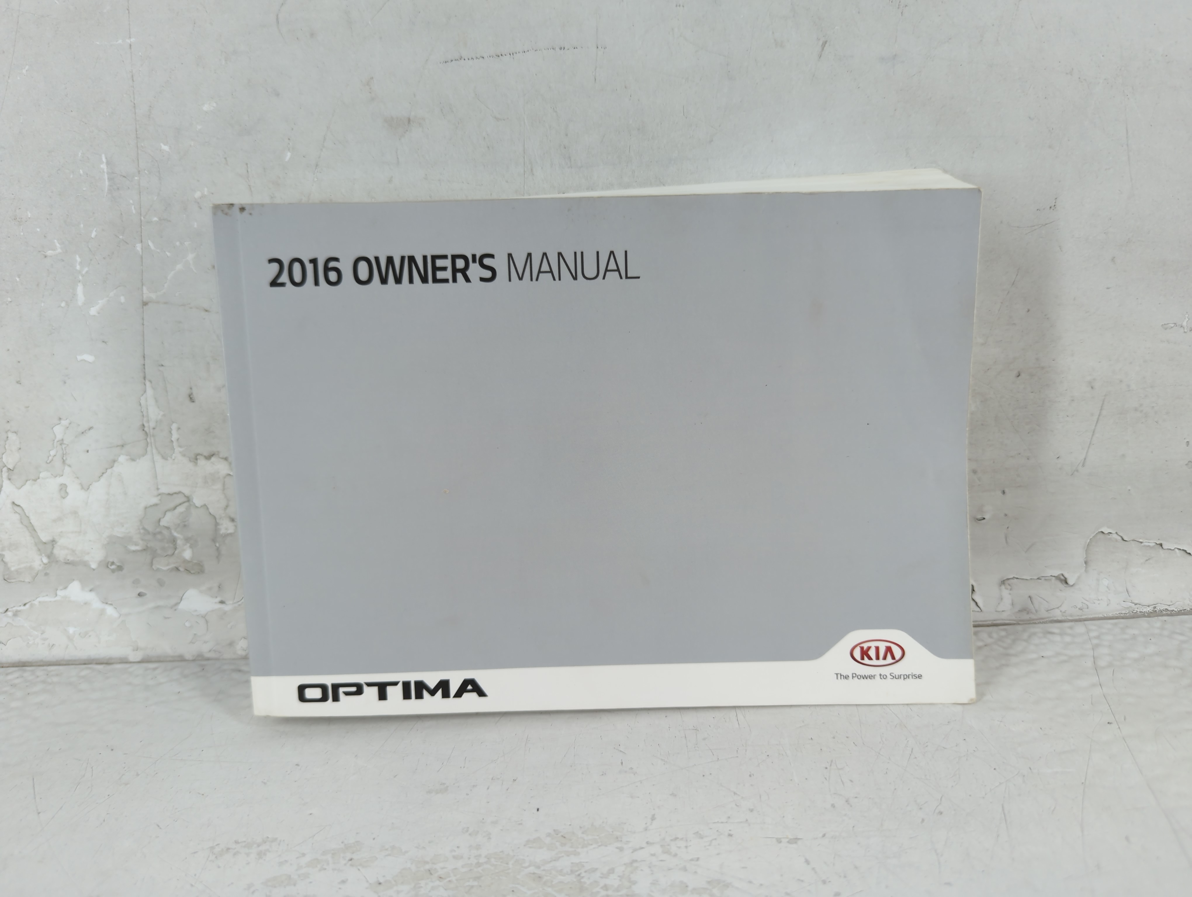 2016 Kia Optima Owners Manual Book Guide 1065080 - Oemusedautoparts1.com