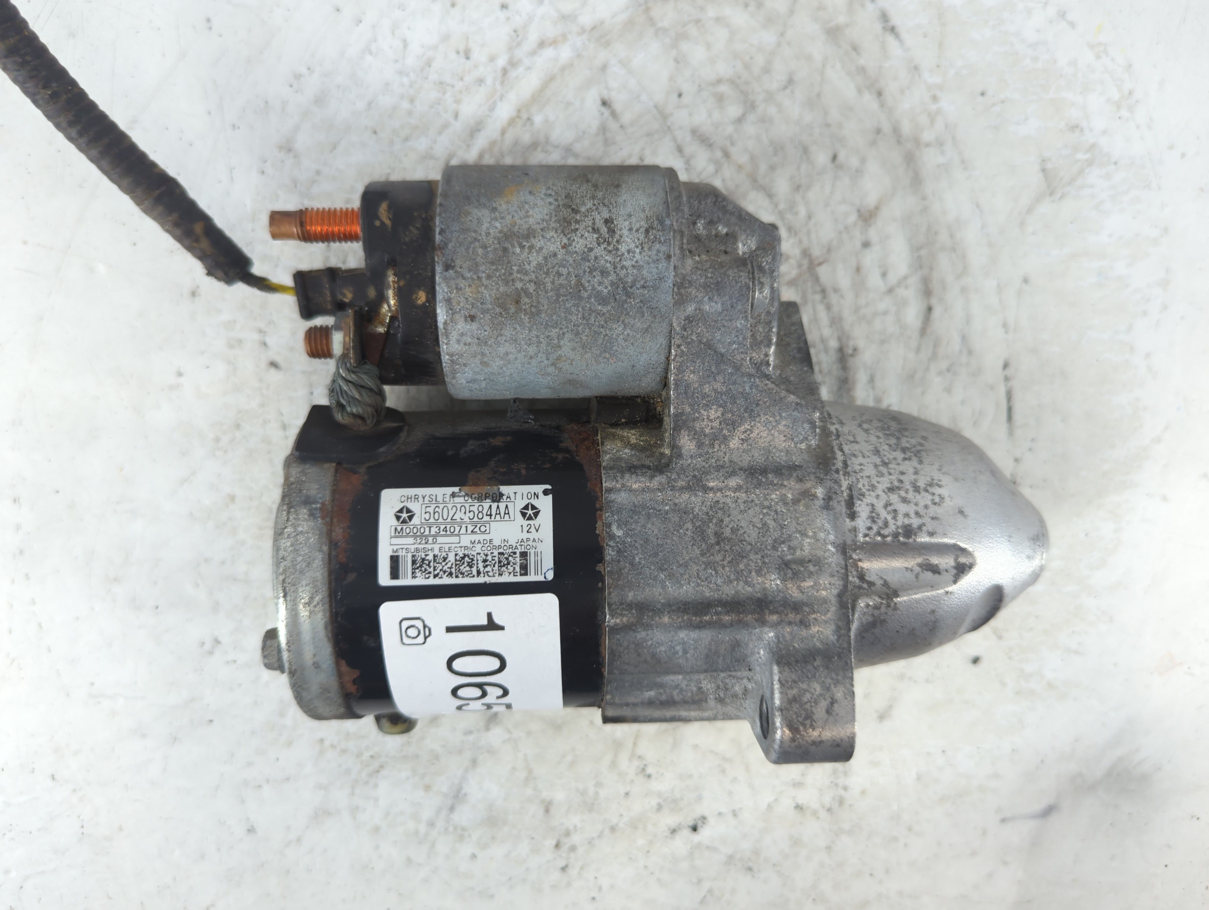 2011-2014 Chrysler 200 Car Starter Motor Solenoid Oem 1065095 - Oemusedautoparts1.com