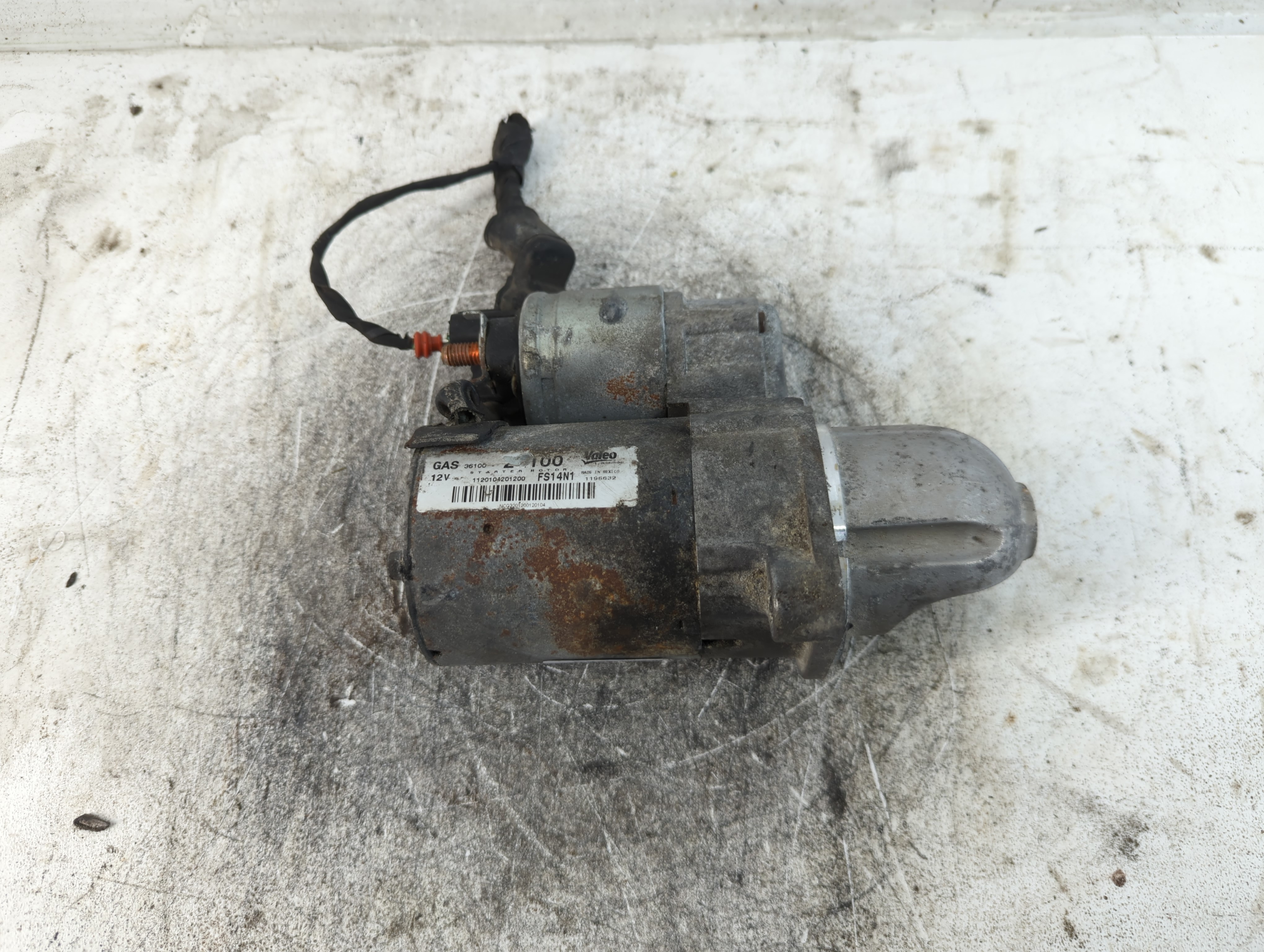 2008-2014 Hyundai Sonata Car Starter Motor Solenoid Oem 1065099 - Oemusedautoparts1.com