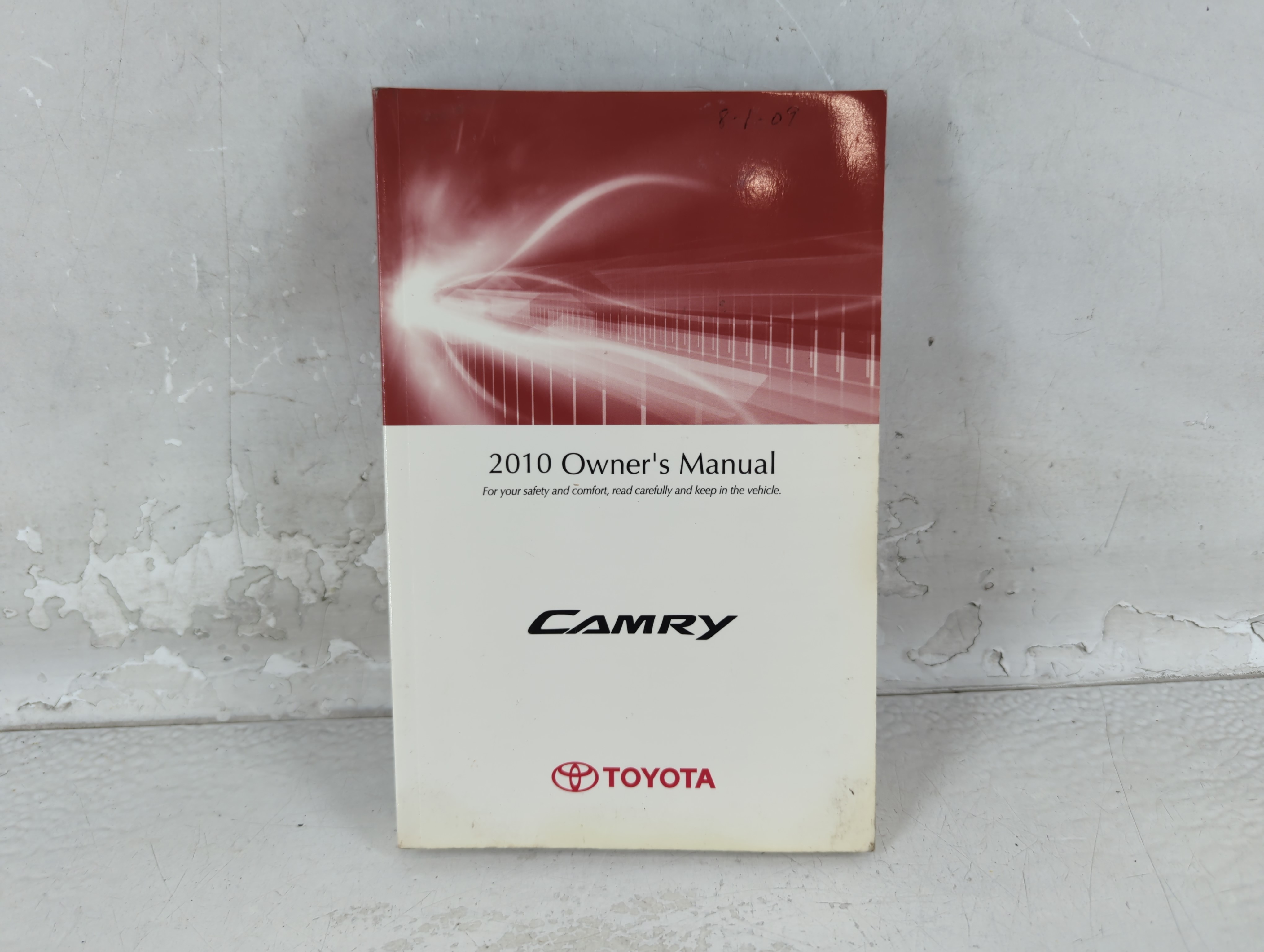2010 Toyota Camry Owners Manual Book Guide 1065145 - Oemusedautoparts1.com