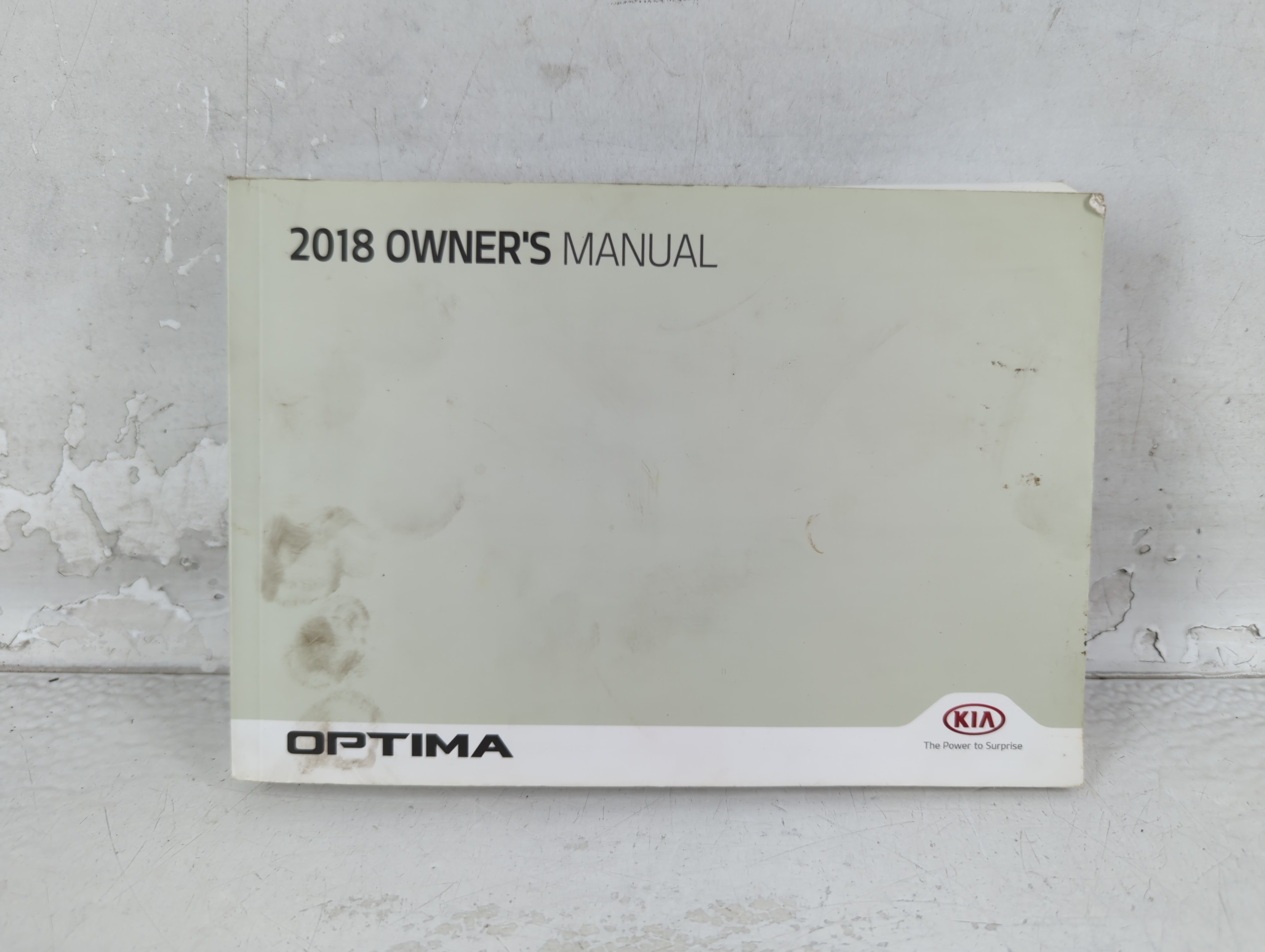 2018 Kia Optima Owners Manual Book Guide 1065151 - Oemusedautoparts1.com