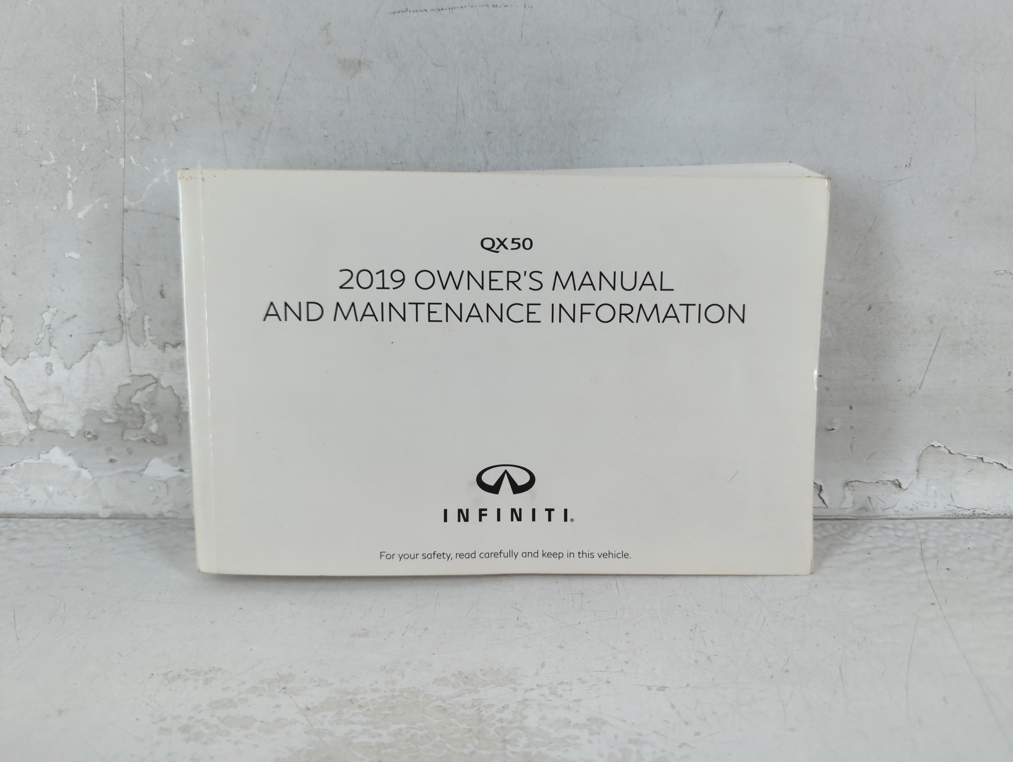 2019 Infiniti Qx50 Owners Manual Book Guide 1065198 - Oemusedautoparts1.com