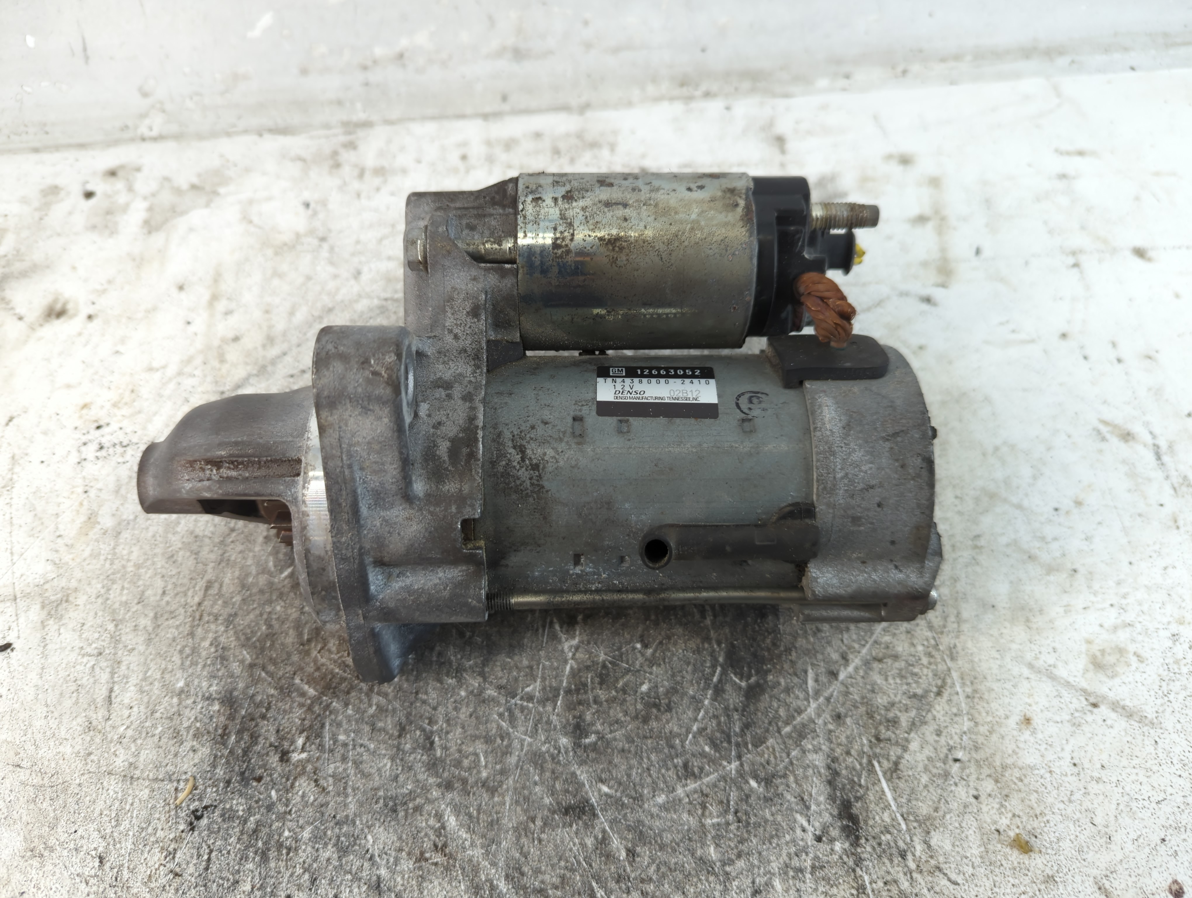 2018-2020 Chevrolet Equinox Car Starter Motor Solenoid Oem 1065373 - Oemusedautoparts1.com