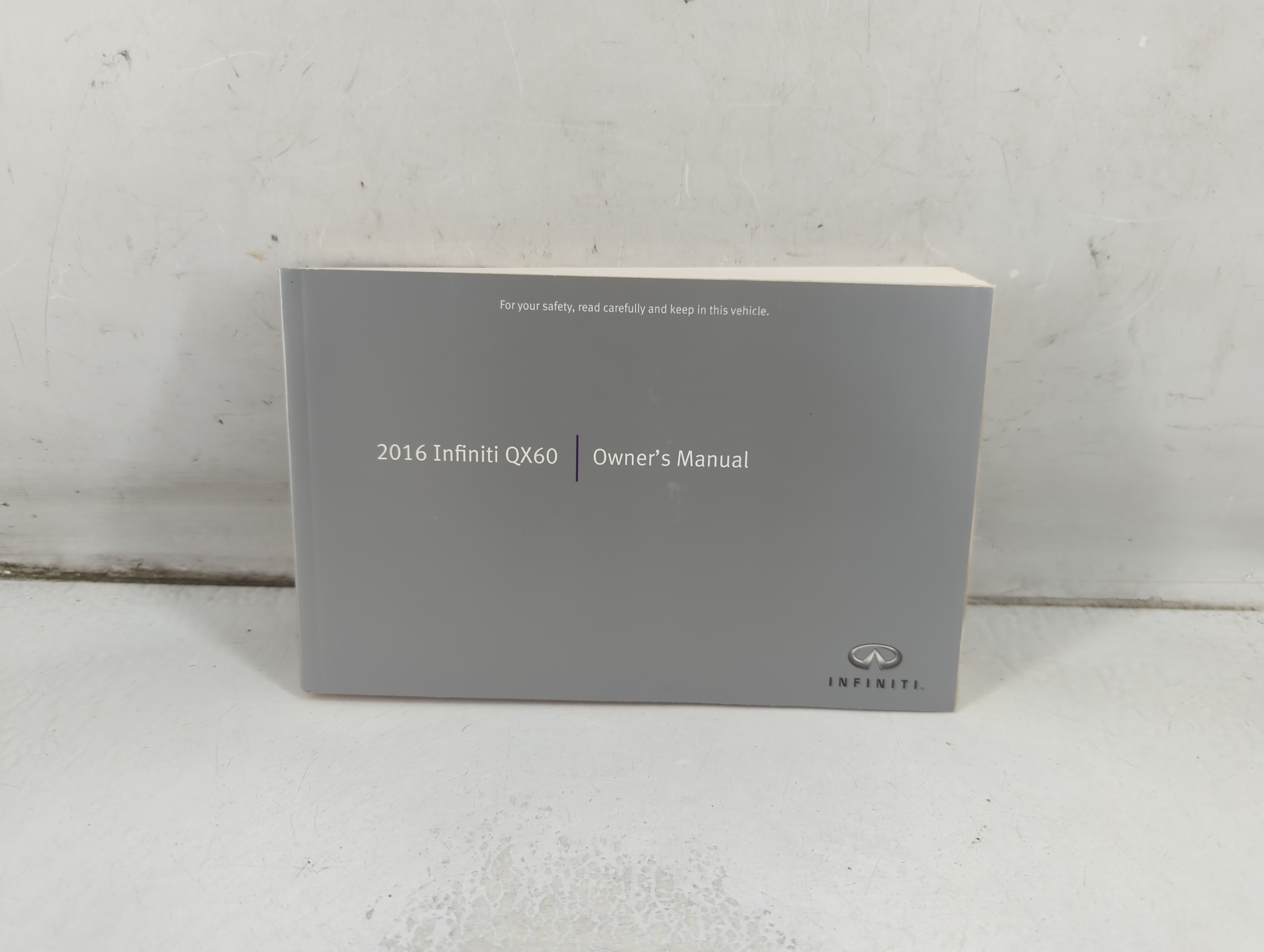 2016 Infiniti Qx60 Owners Manual Book Guide 1065406 - Oemusedautoparts1.com