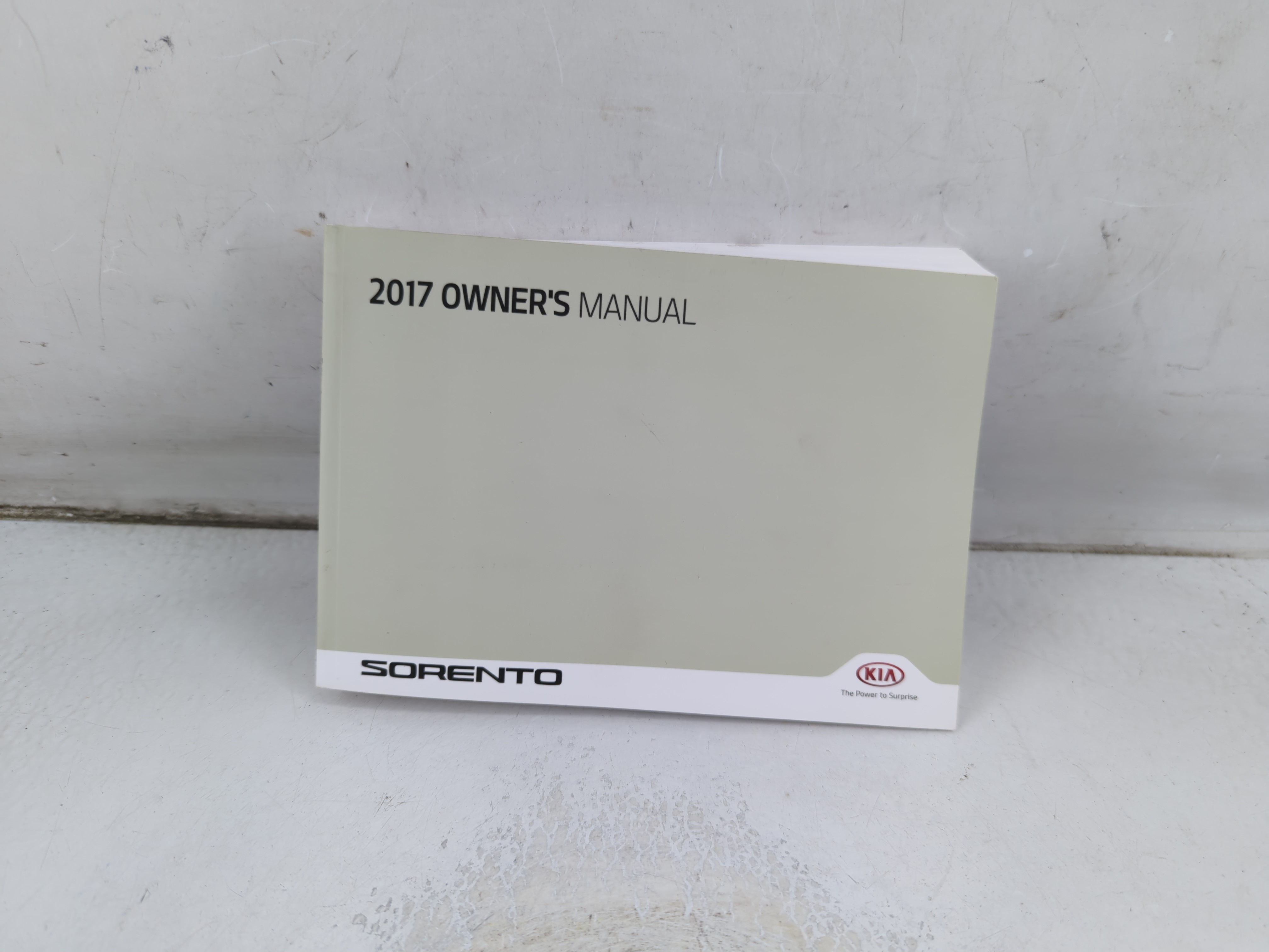 2017 Kia Sorento Owners Manual Book Guide 1065429 - Oemusedautoparts1.com