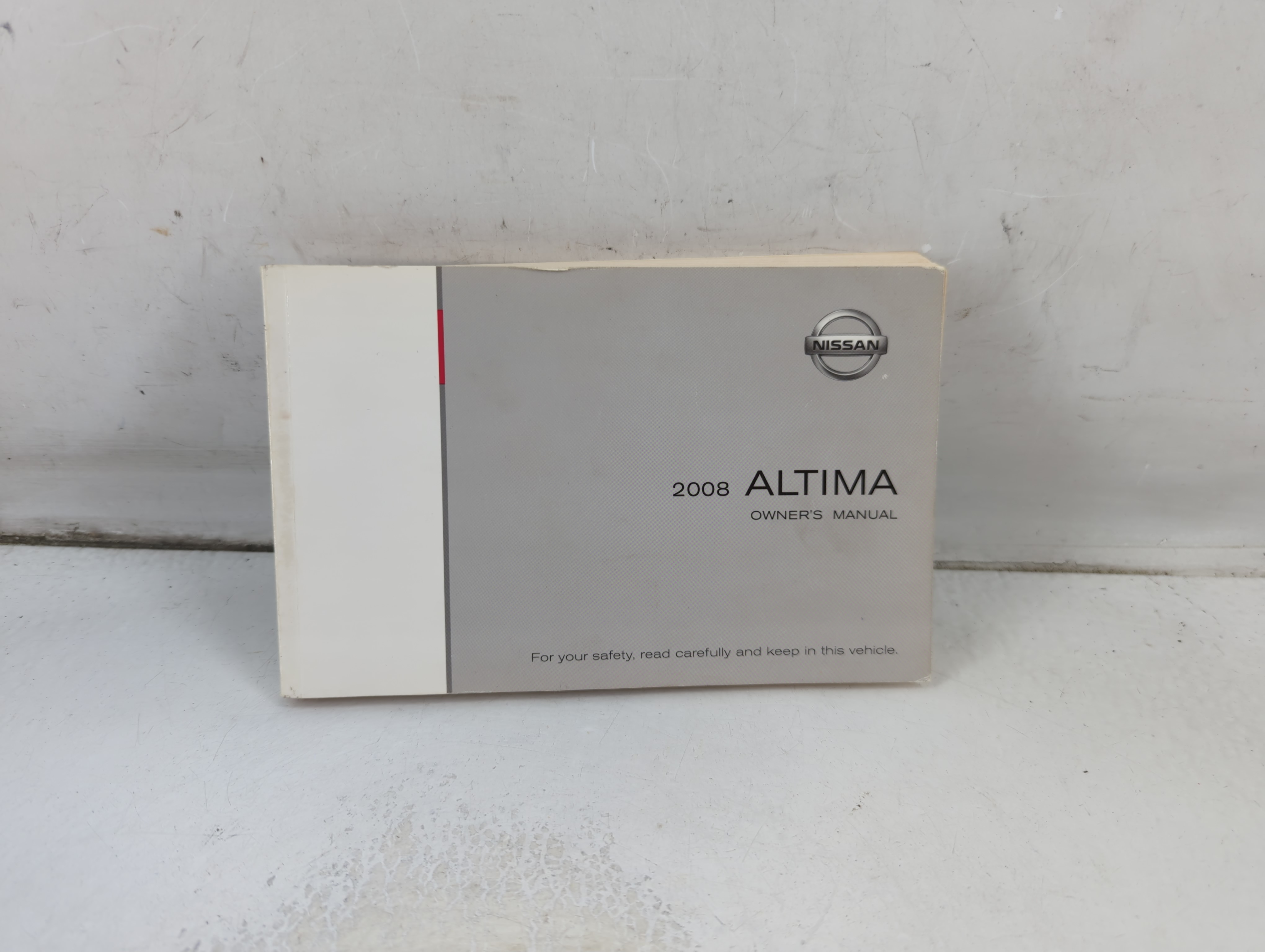 Picture of 2008 Nissan Altima Owners Manual Book Guide 1065437