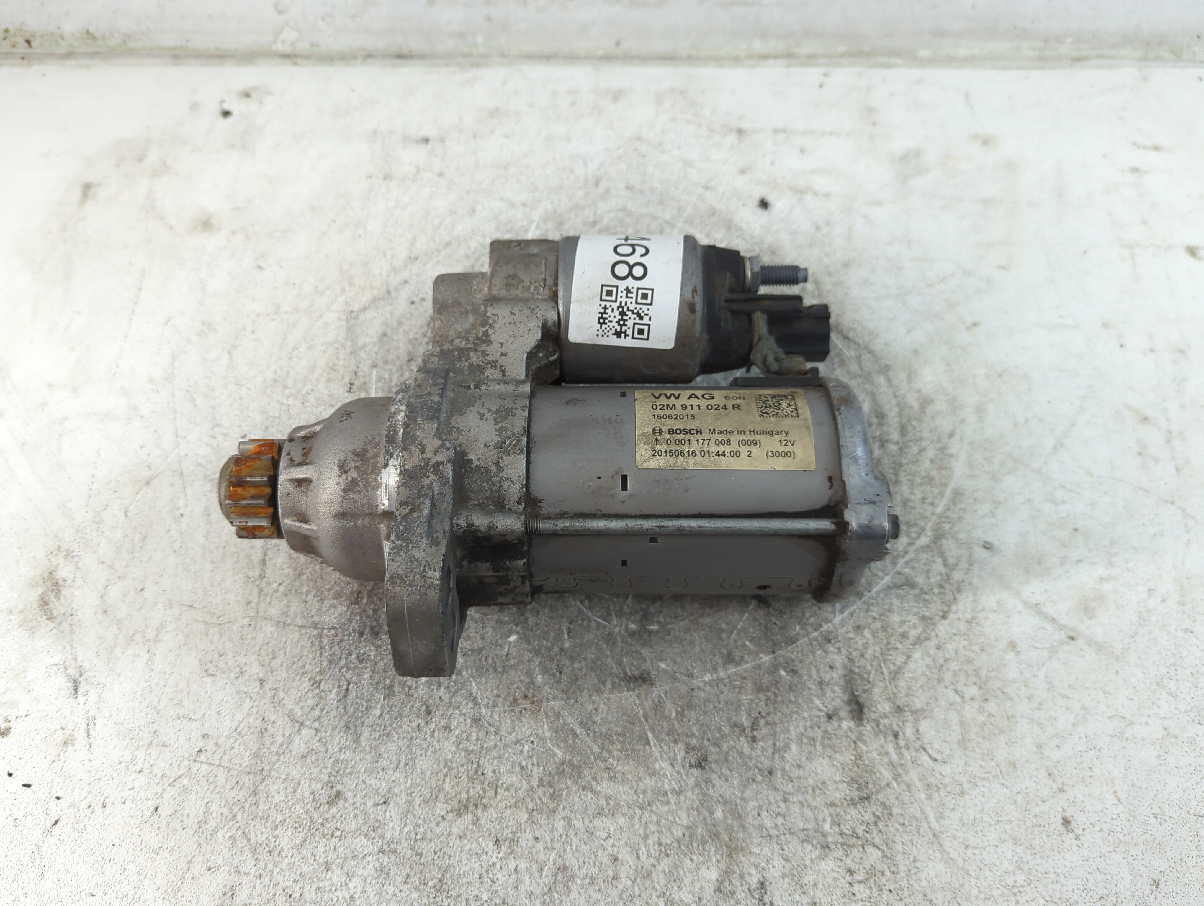 2014-2014 Volkswagen Jetta Car Starter Motor Solenoid Oem 1065468 - Oemusedautoparts1.com