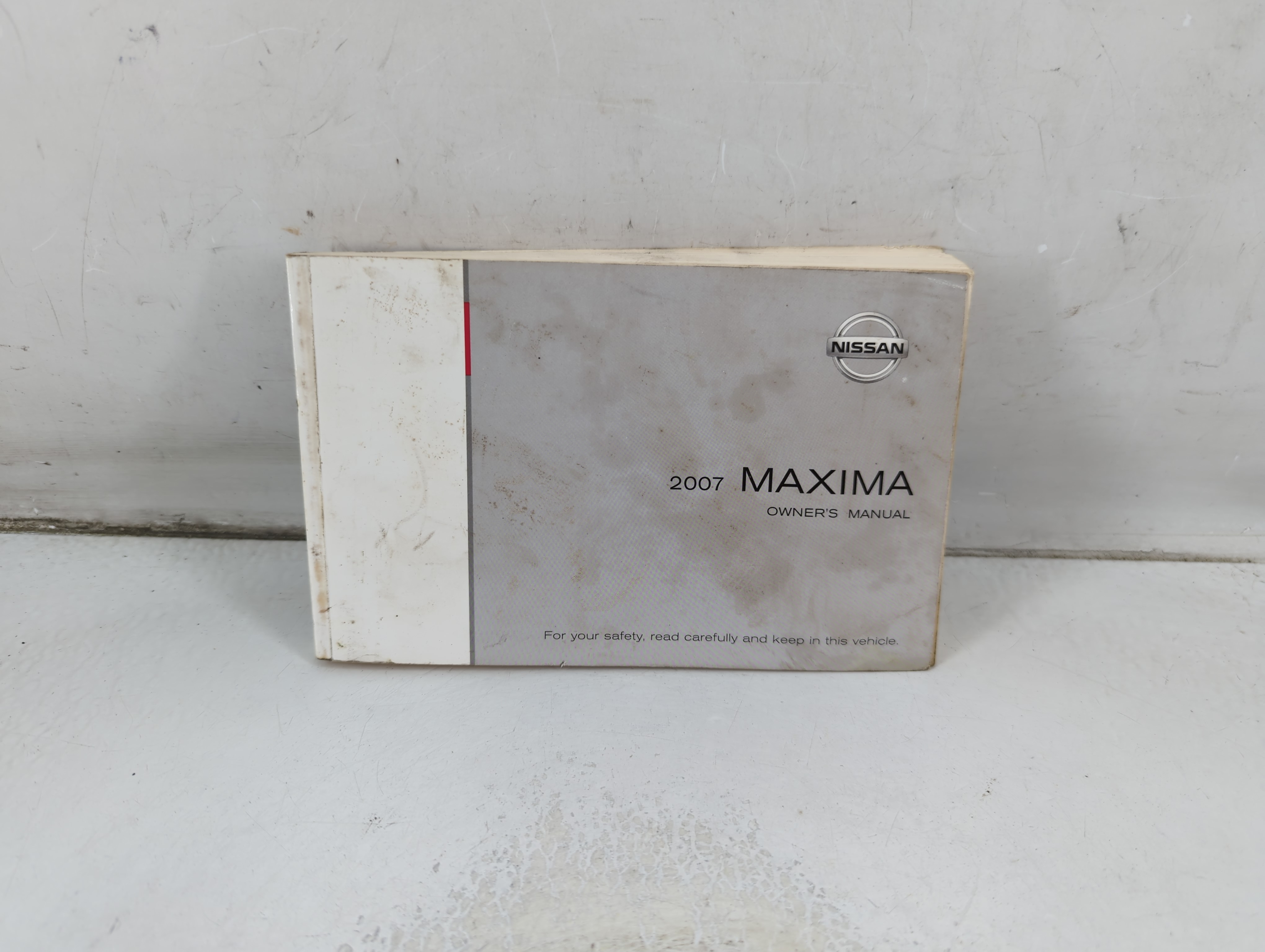 2007 Nissan Maxima Owners Manual Book Guide 1065508 - Oemusedautoparts1.com