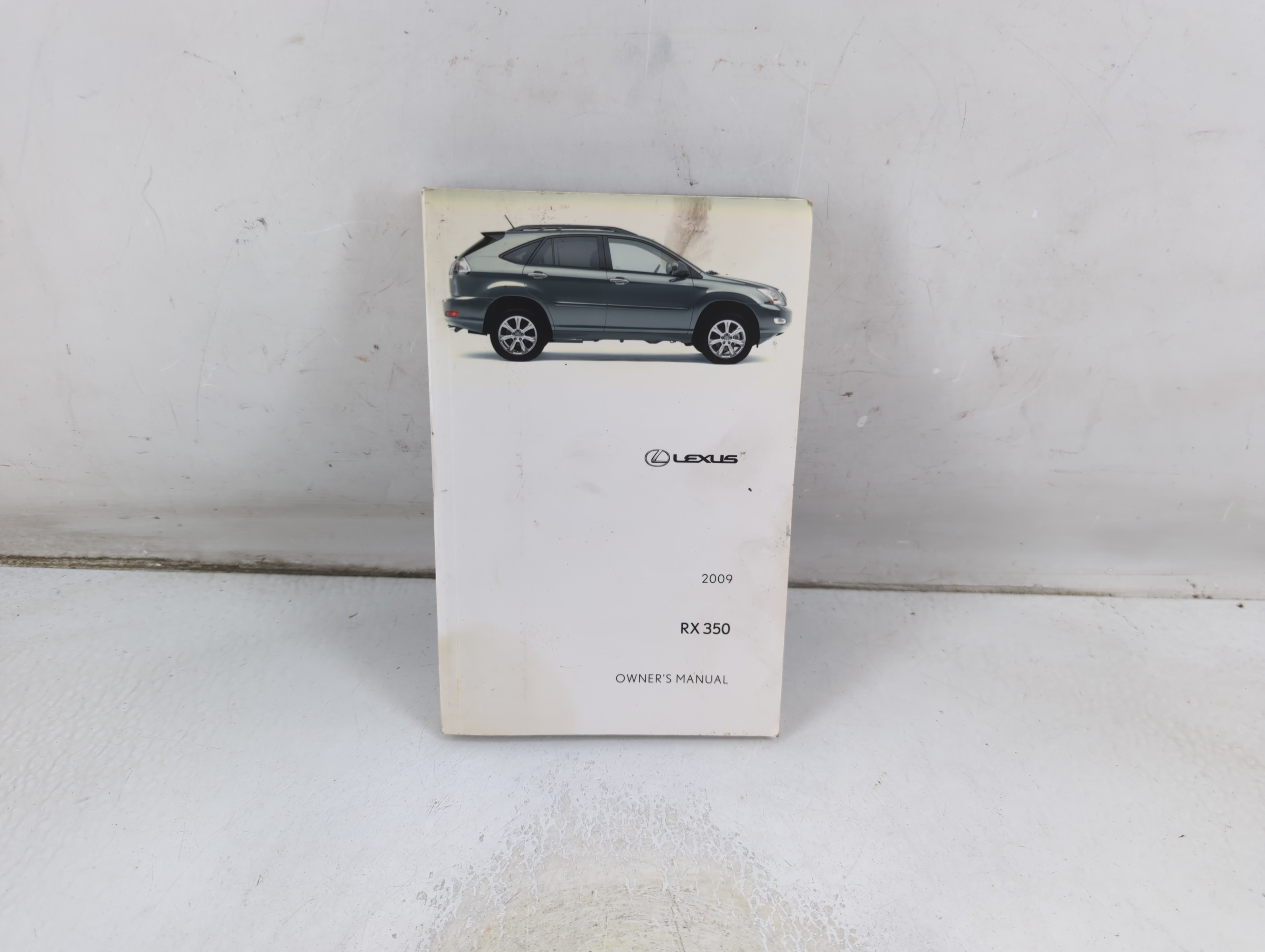 2009 Lexus Rx350 Owners Manual Book Guide 1065521 - Oemusedautoparts1.com