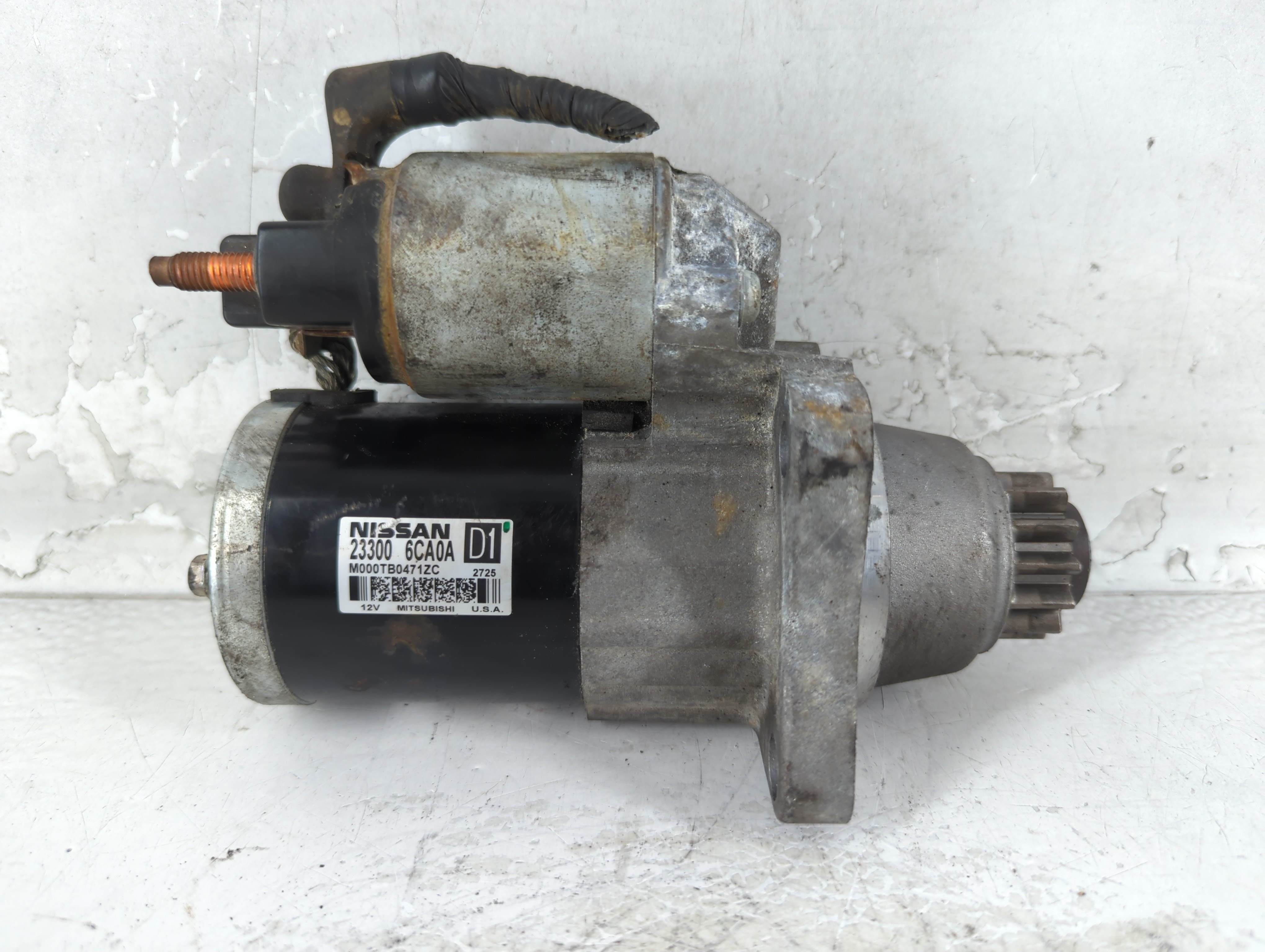 2019-2022 Nissan Altima Car Starter Motor Solenoid Oem 1066019 - Oemusedautoparts1.com