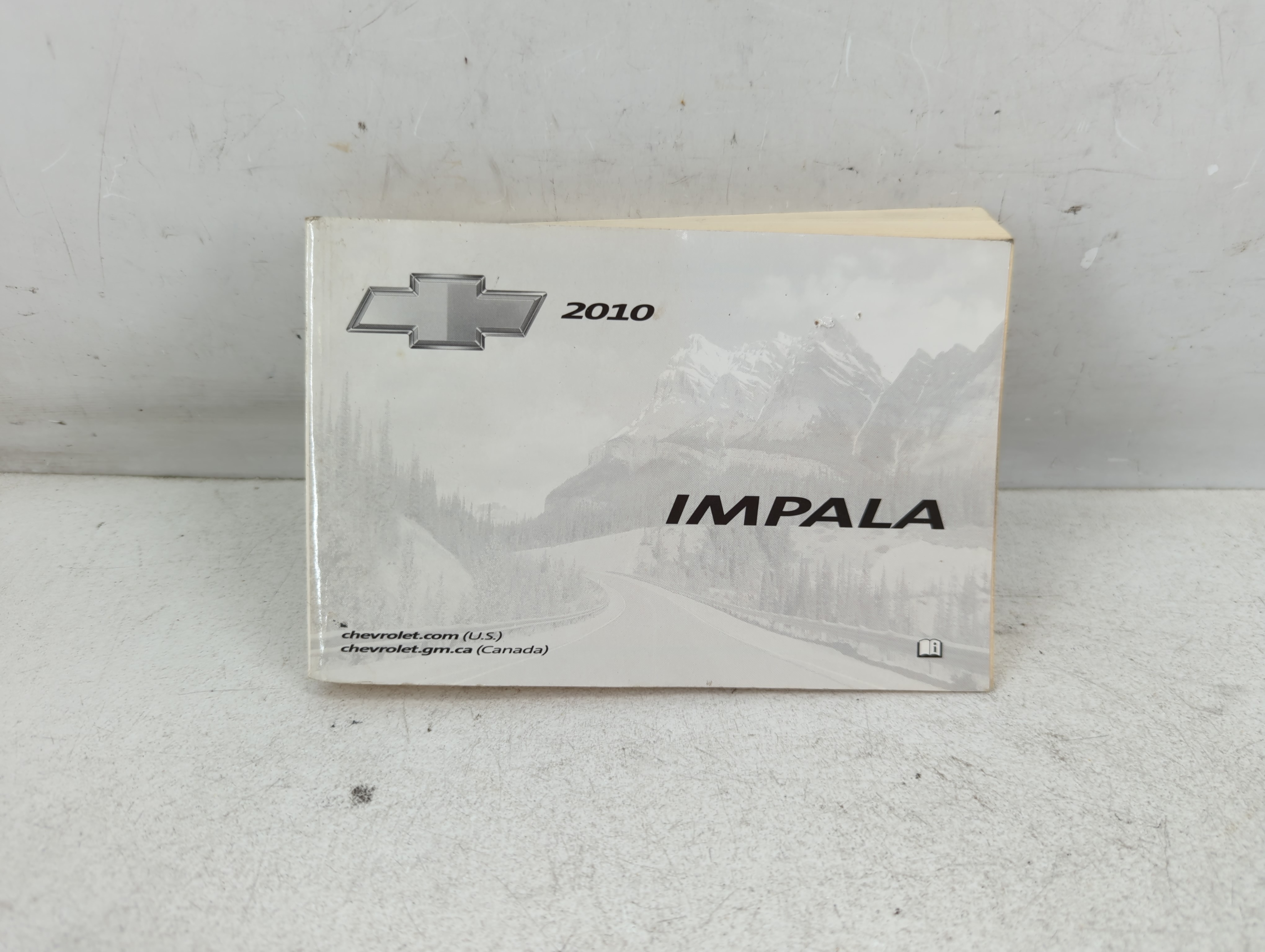 Picture of 2010 Chevrolet Impala Owners Manual Book Guide 1066320