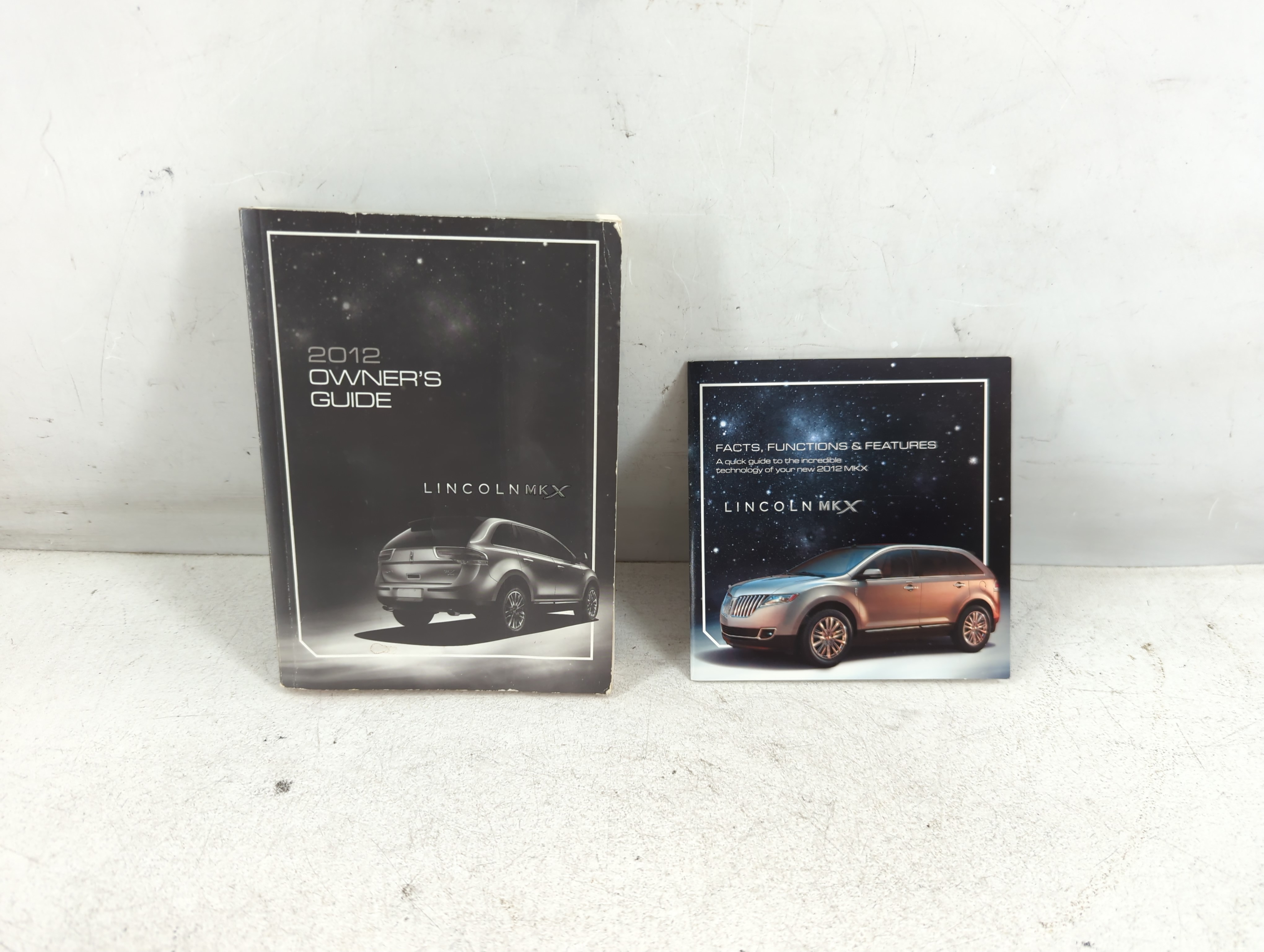 2012 Lincoln Mkx Owners Manual Book Guide 1066334 - Oemusedautoparts1.com