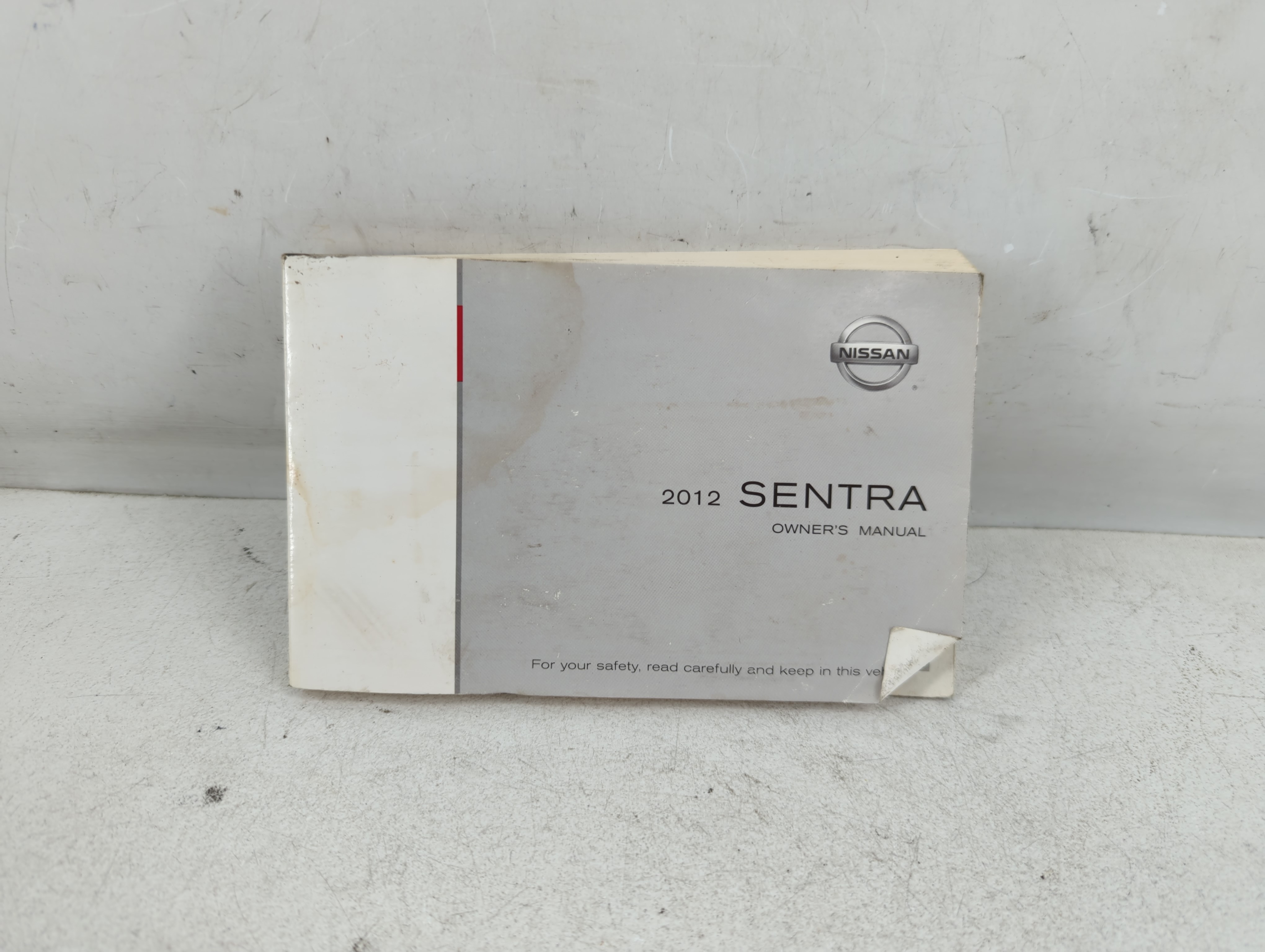 Picture of 2012 Nissan Sentra Owners Manual Book Guide 1066365