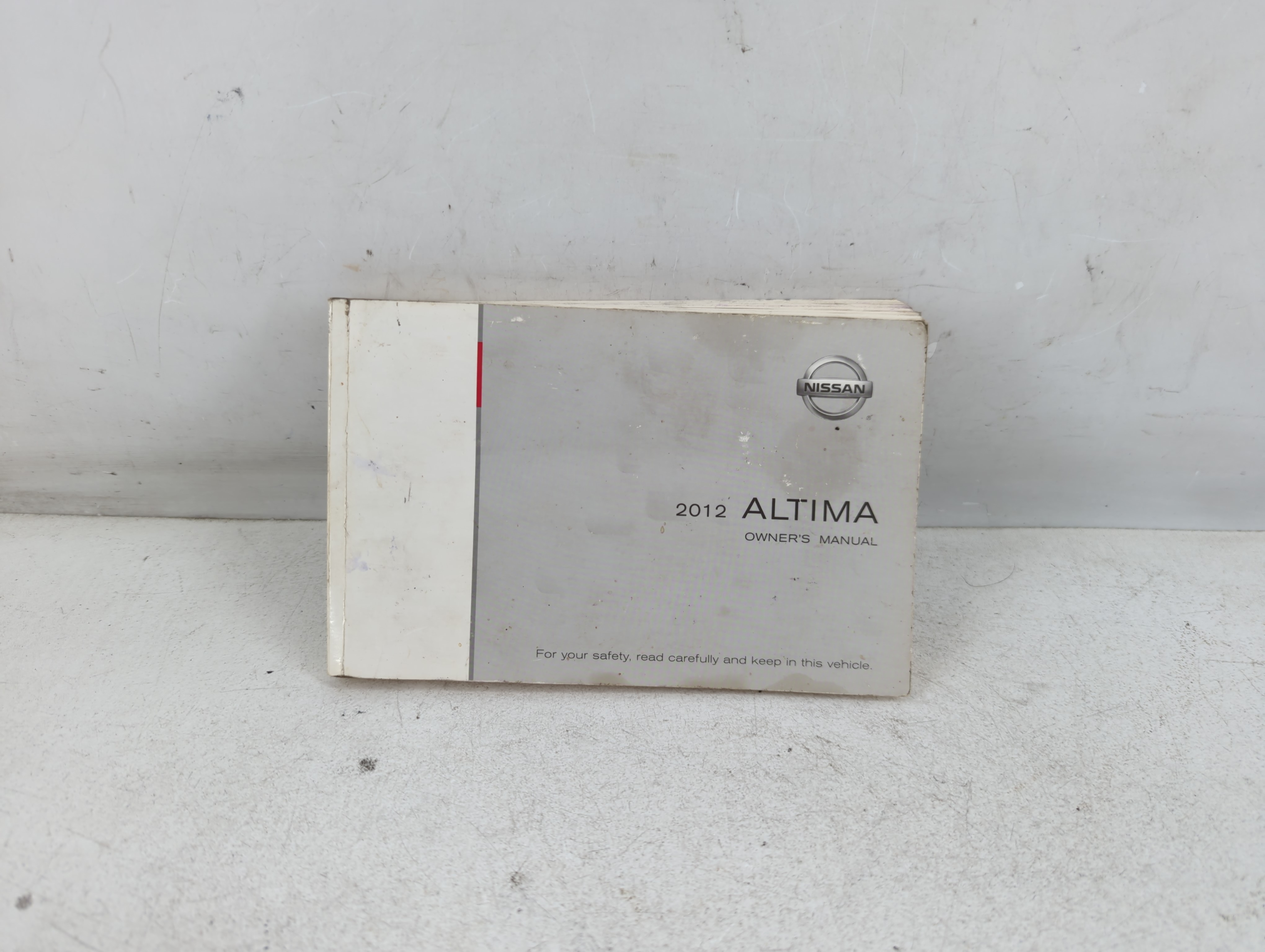Picture of 2012 Nissan Altima Owners Manual Book Guide 1066378