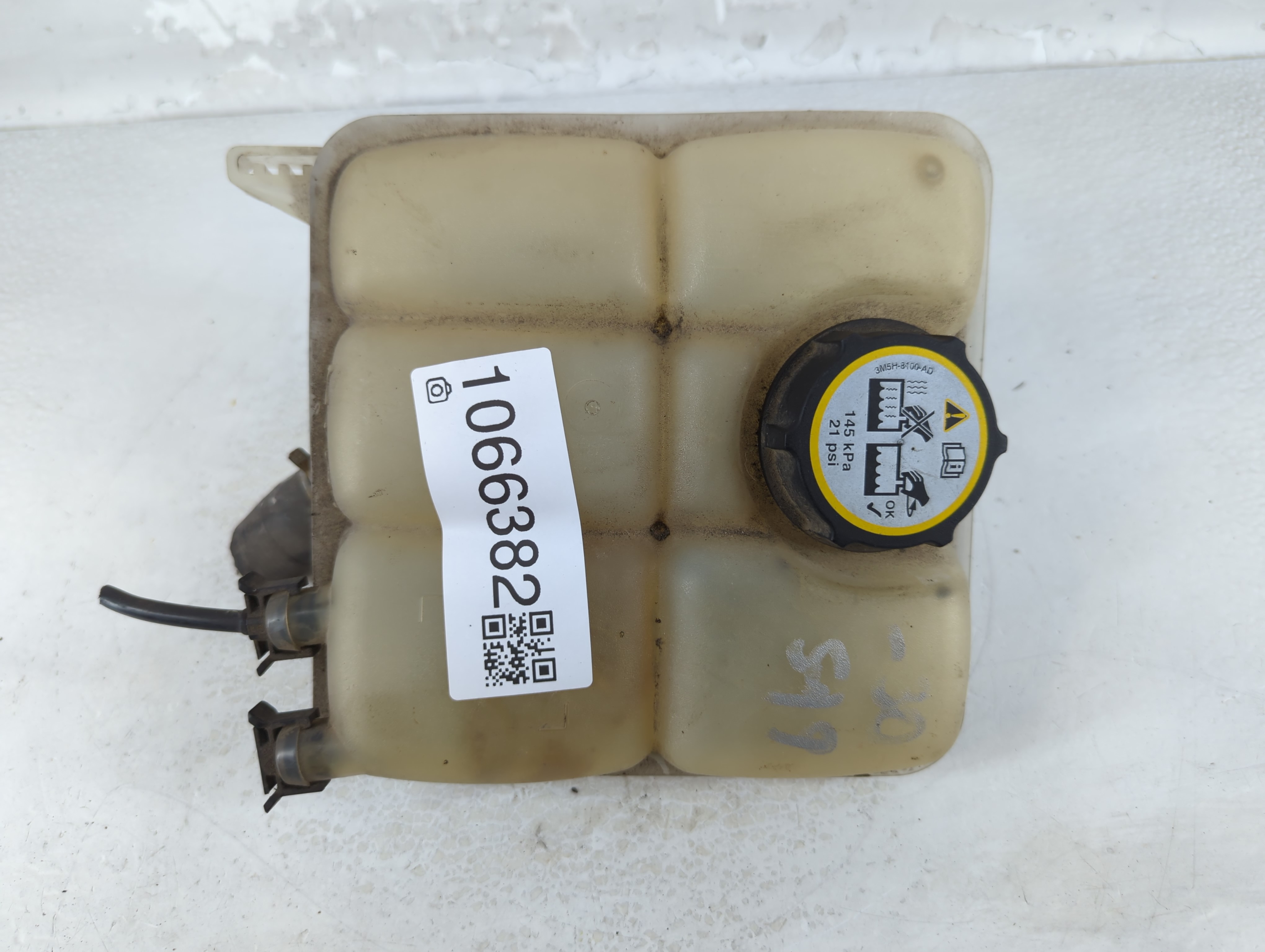 2012-2018 Ford Focus Radiator Coolant Overflow Expansion Tank Bottle 1066382 - Oemusedautoparts1.com