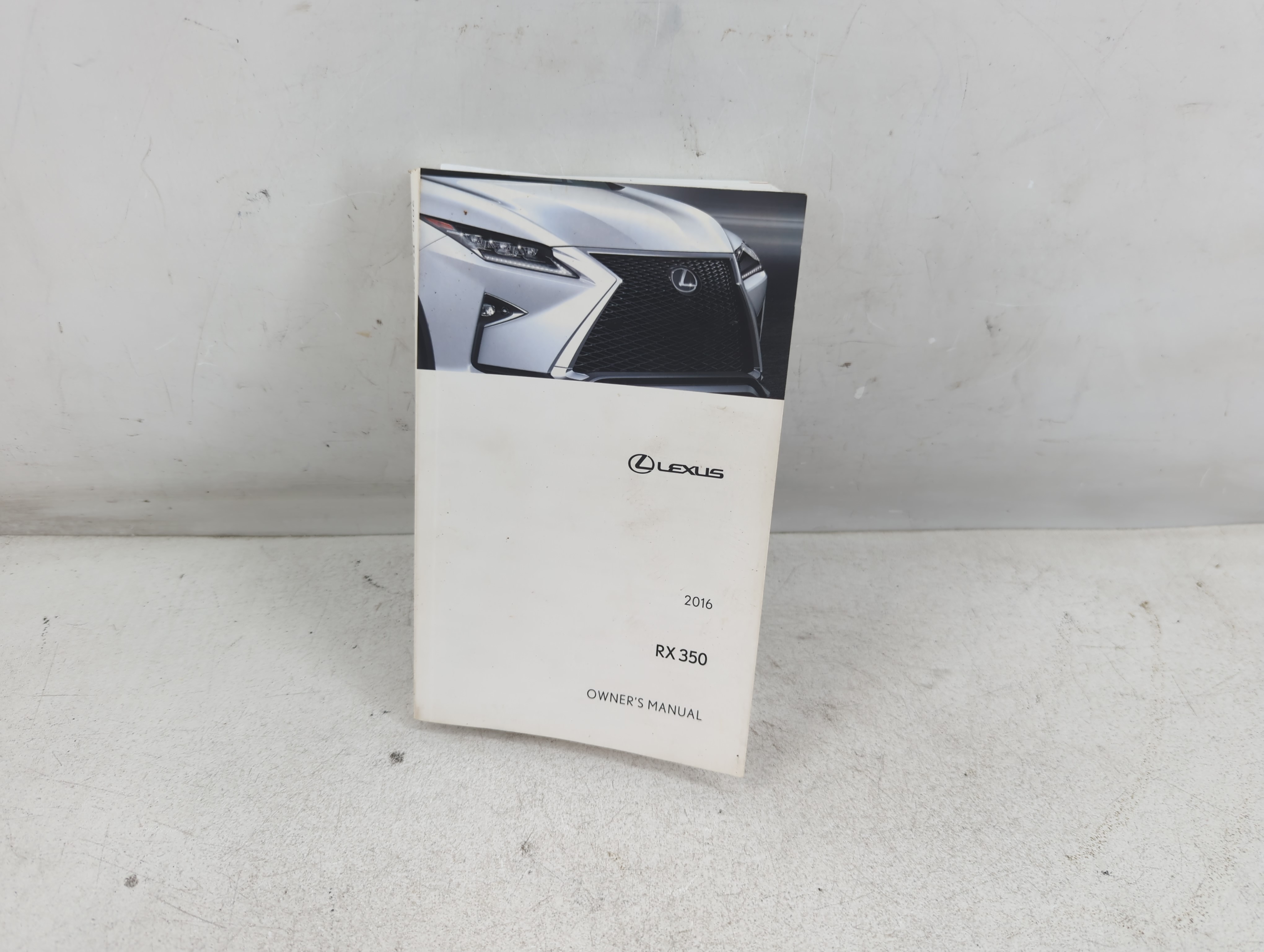 2016 Lexus Rx350 Owners Manual Book Guide 1066397 - Oemusedautoparts1.com