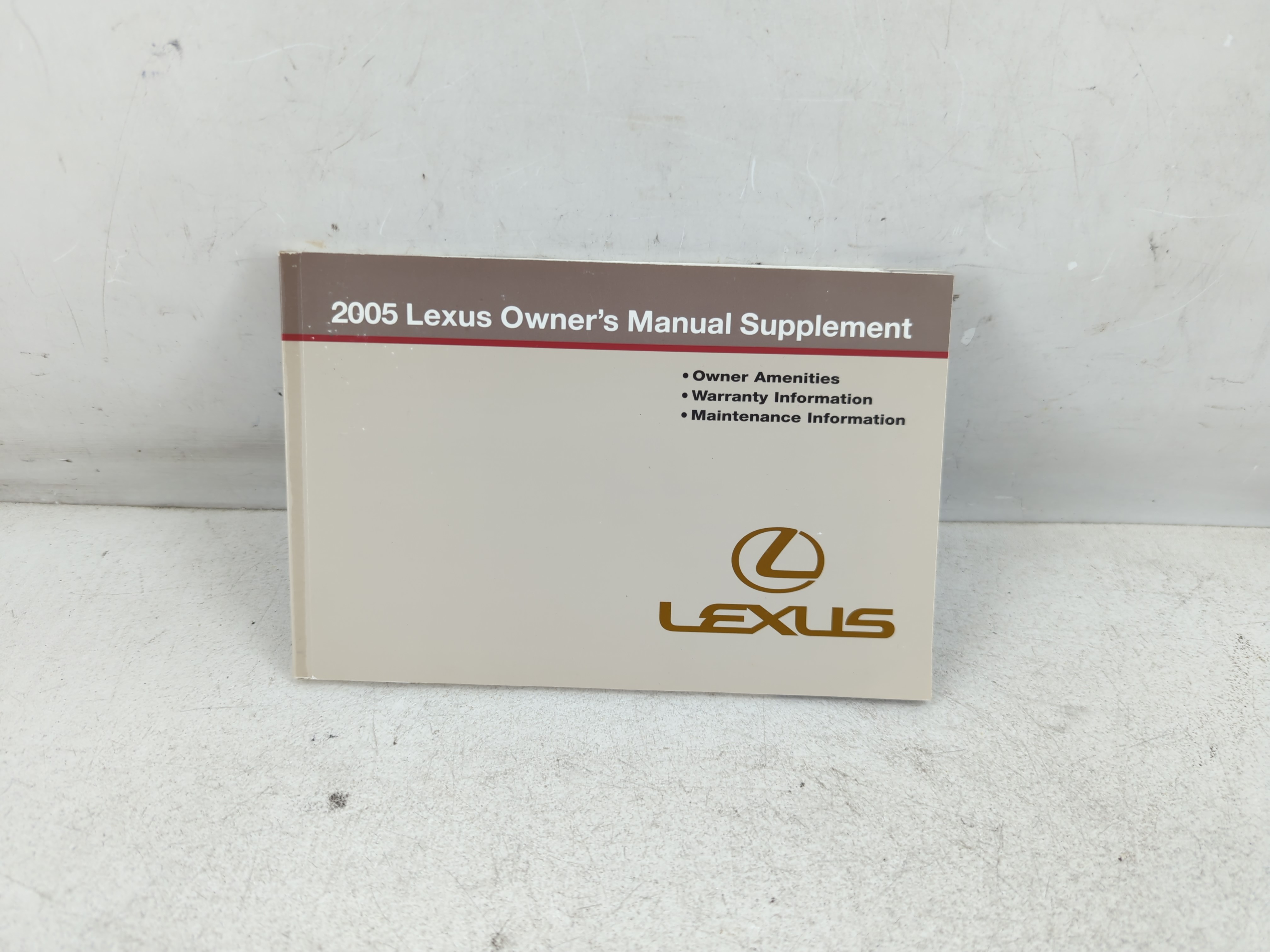 Picture of 2005 Lexus Ls430 Owners Manual Book Guide 1066399