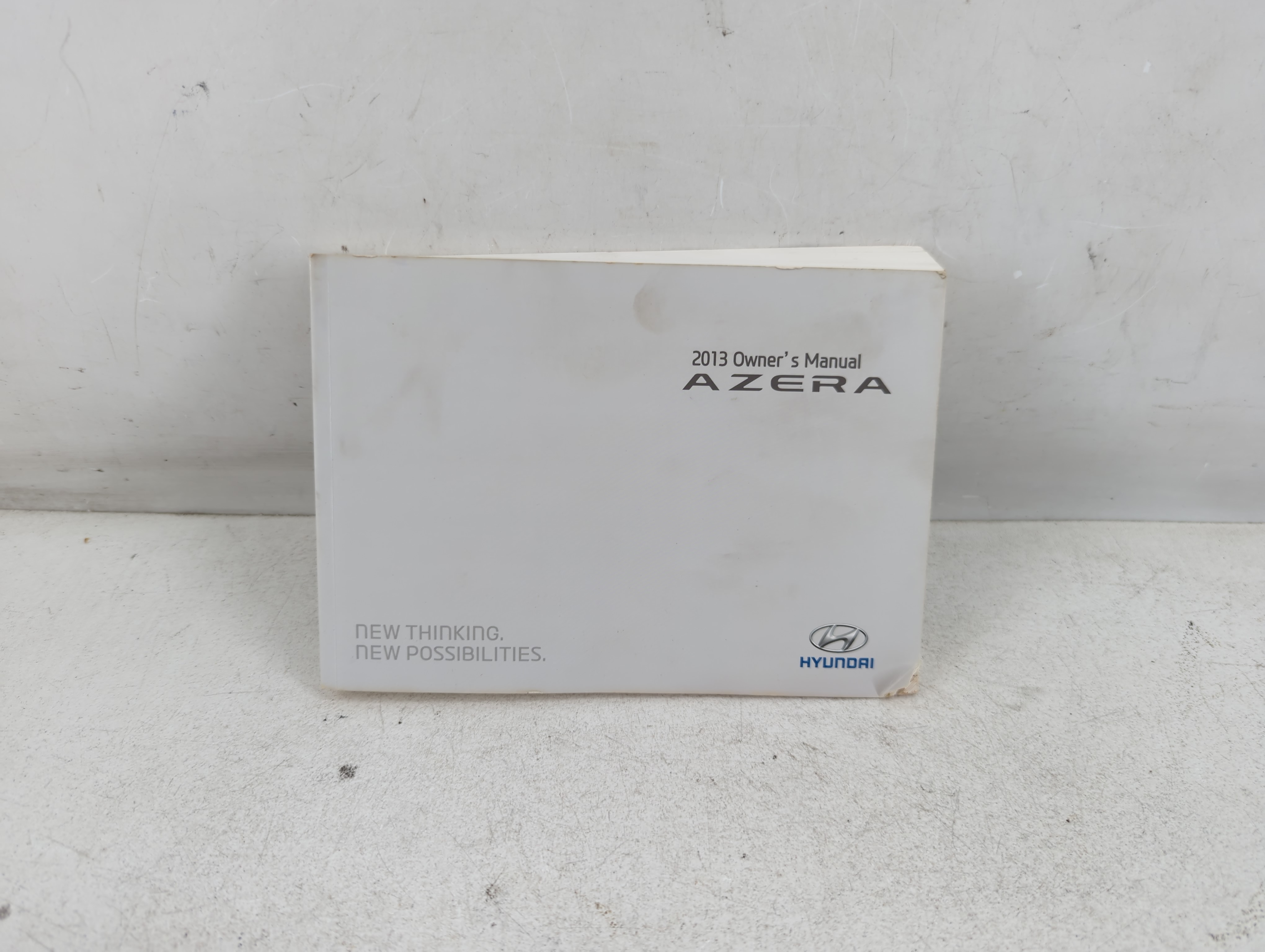 2013 Hyundai Azera Owners Manual Book Guide 1066455 - Oemusedautoparts1.com