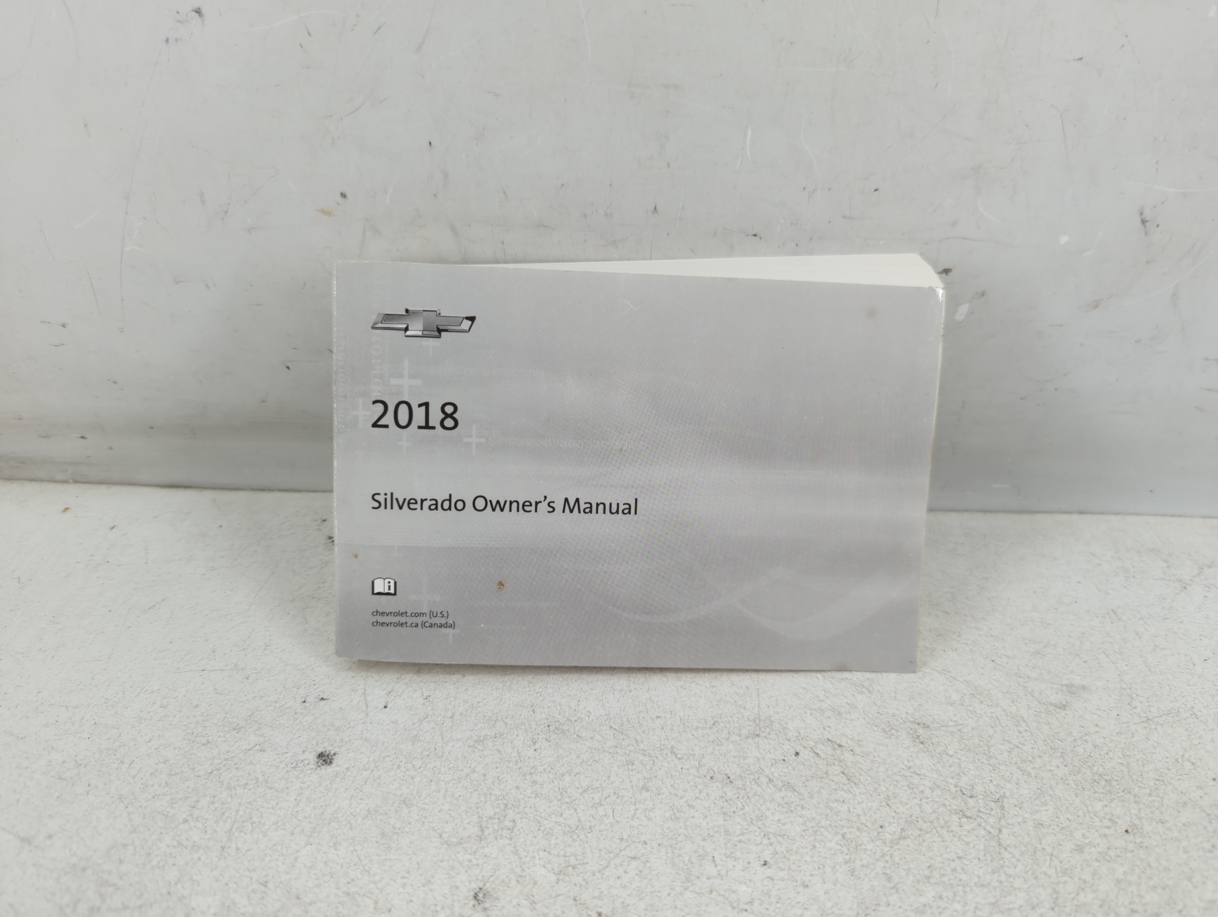 2018 Chevrolet Silverado 1500 Owners Manual Book Guide 1066464 - Oemusedautoparts1.com